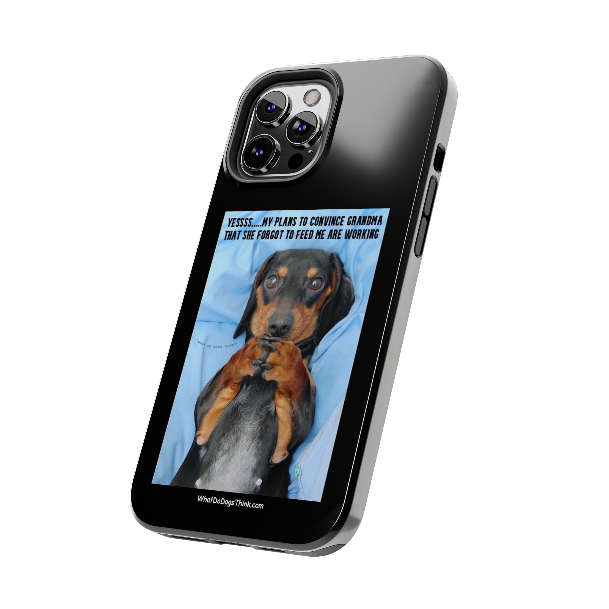 Grandma Black Tough Phone Cases