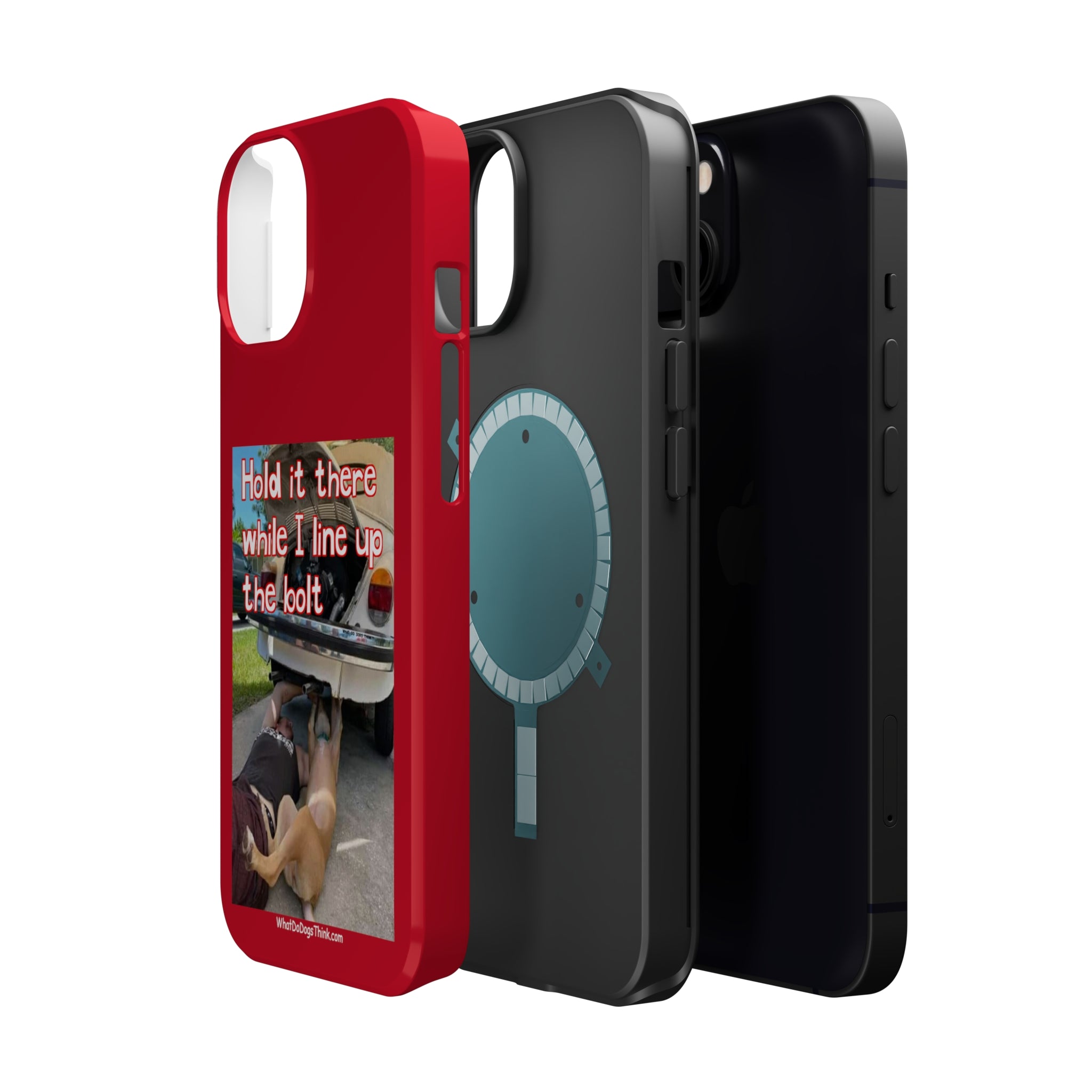 Hold It Red MagSafe Tough Cases