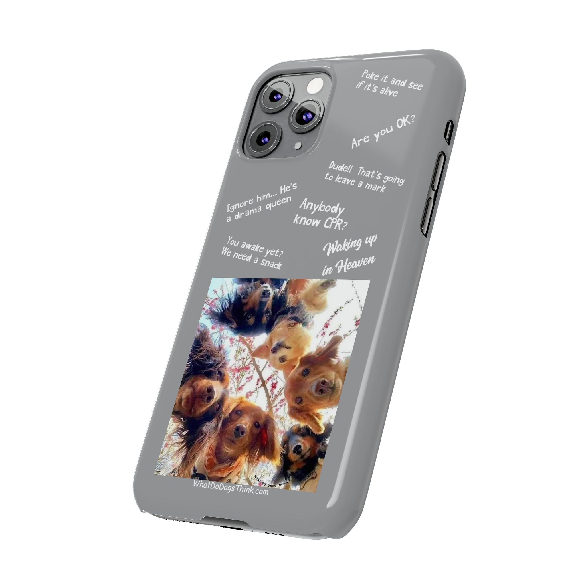 Are You OK? Compilation Grey Slim Phone Cases