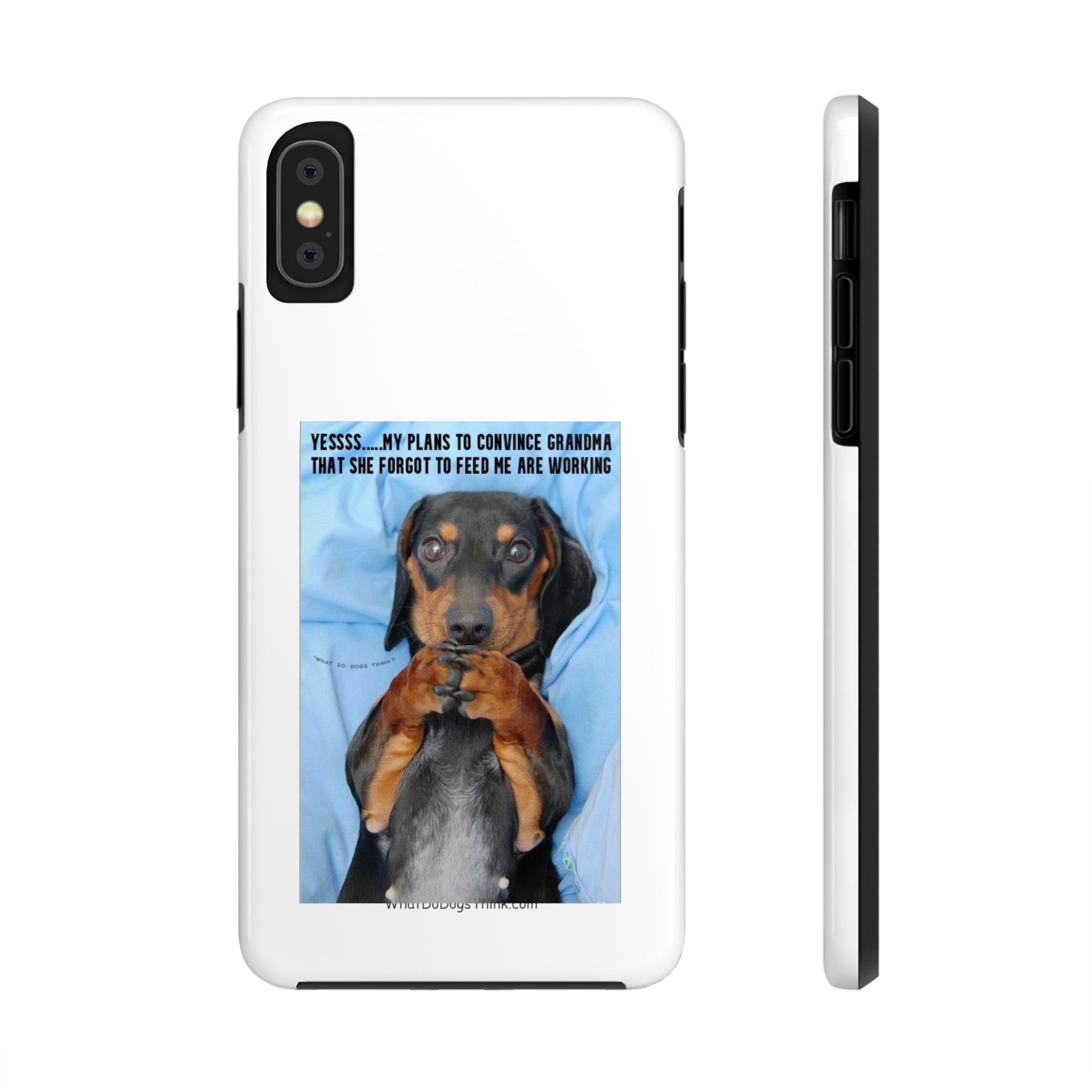 Grandma White Tough Phone Cases