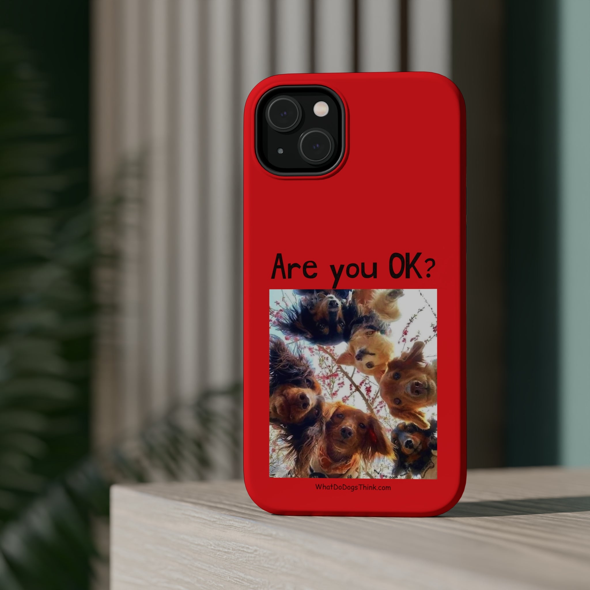 Are you OK? Red MagSafe Tough Cases