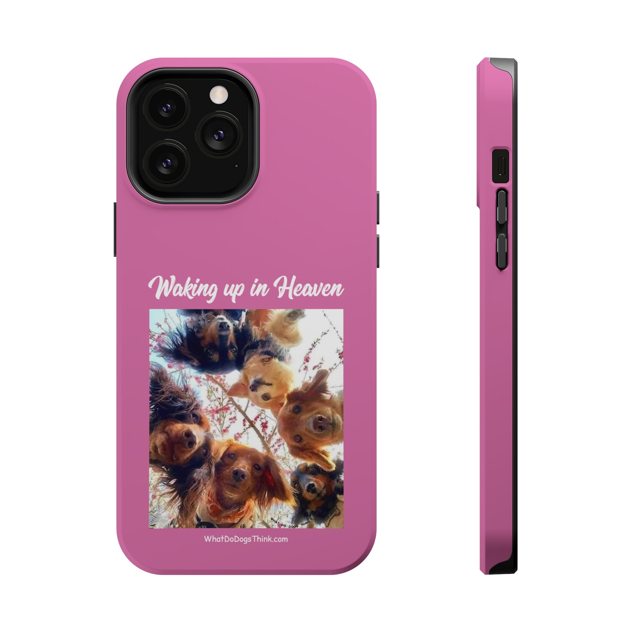 Waking Up In Heaven Pink MagSafe Tough Cases