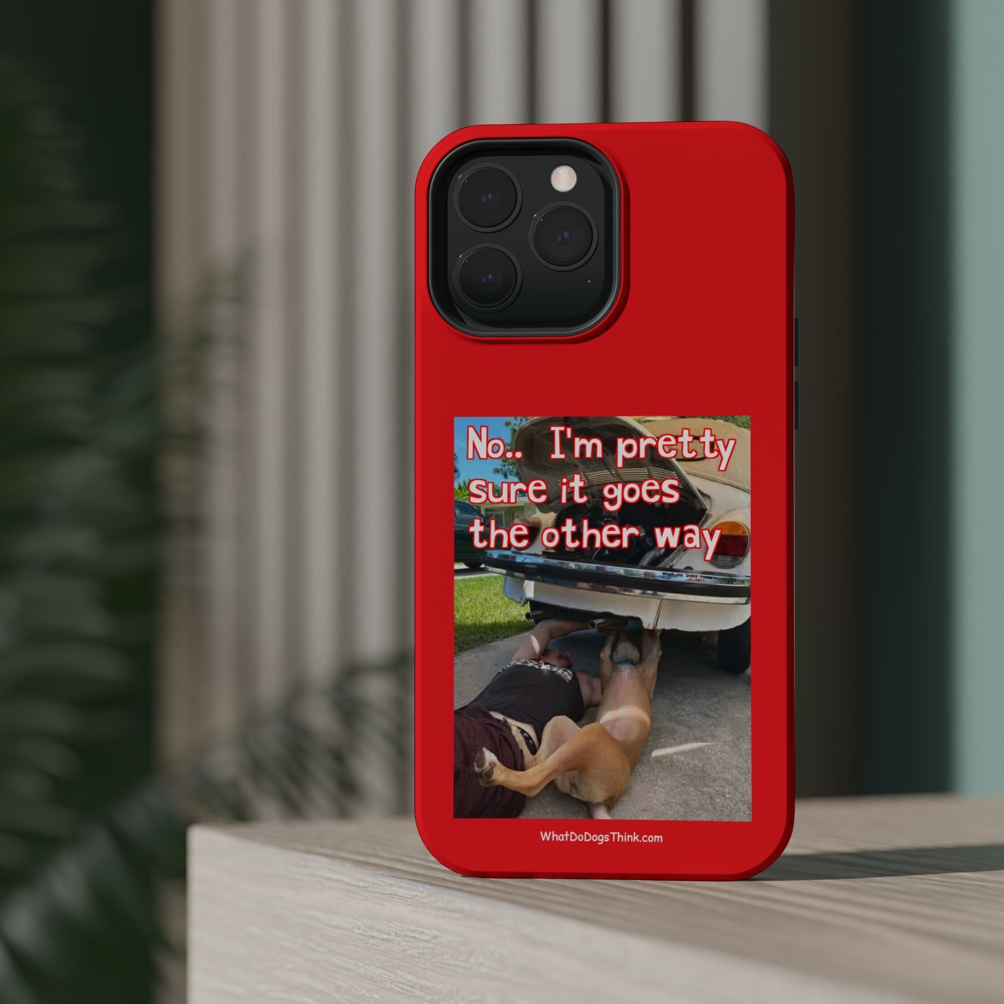 Other Way Red MagSafe Tough Cases