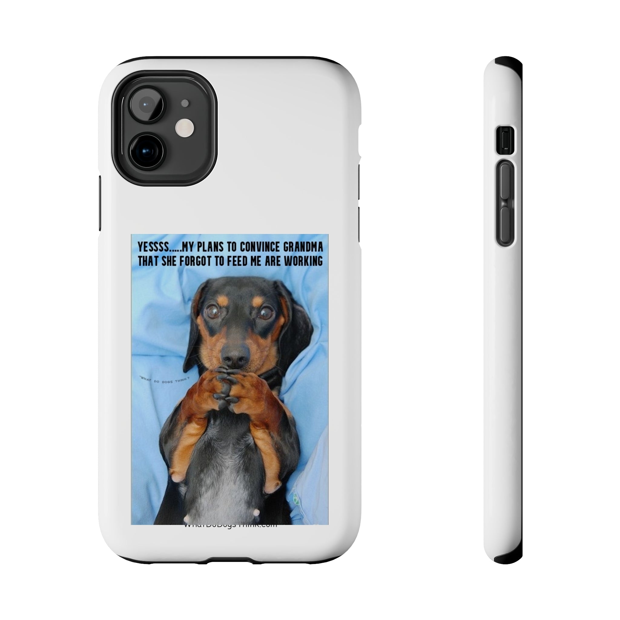 Grandma White Tough Phone Cases