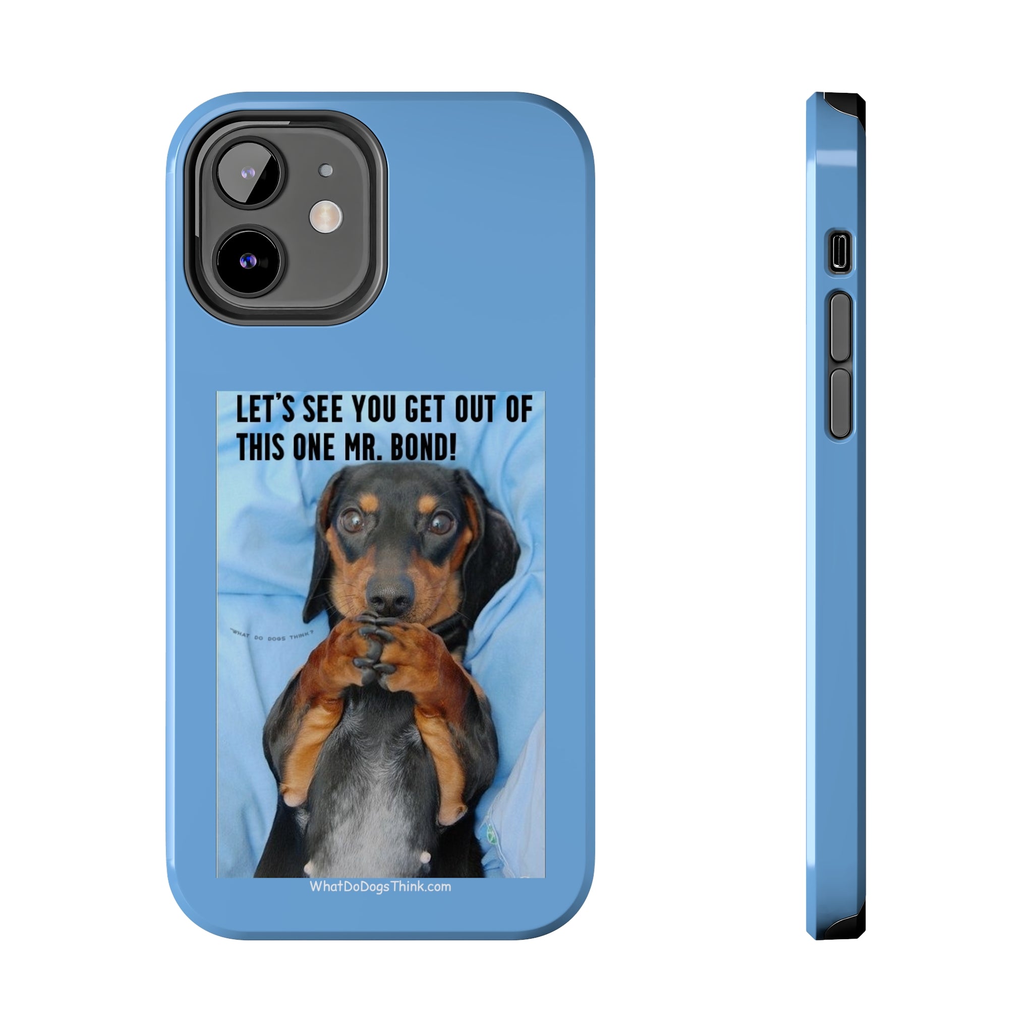 Mr Bond Blue Tough Phone Cases