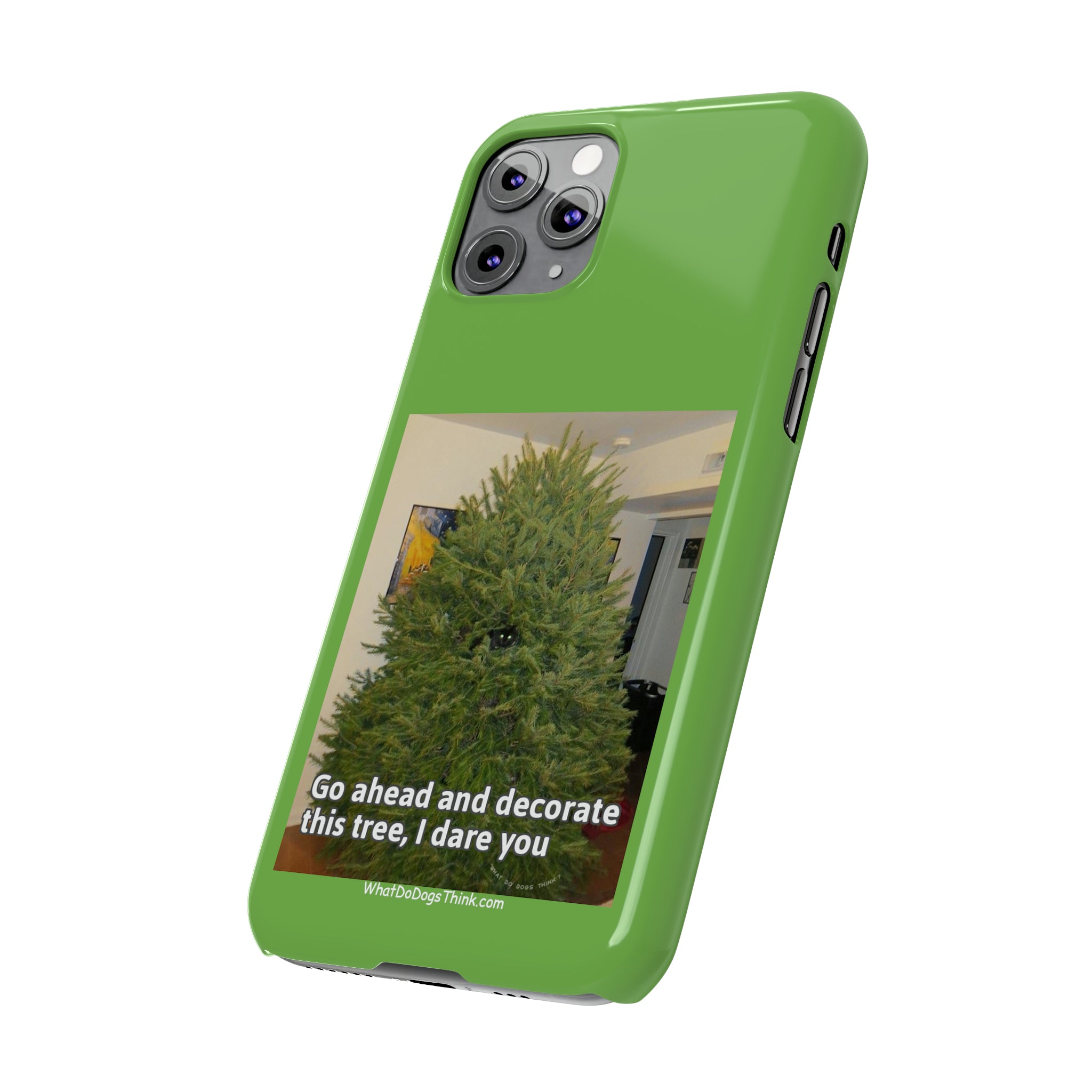 I Dare You Green Slim Phone Case