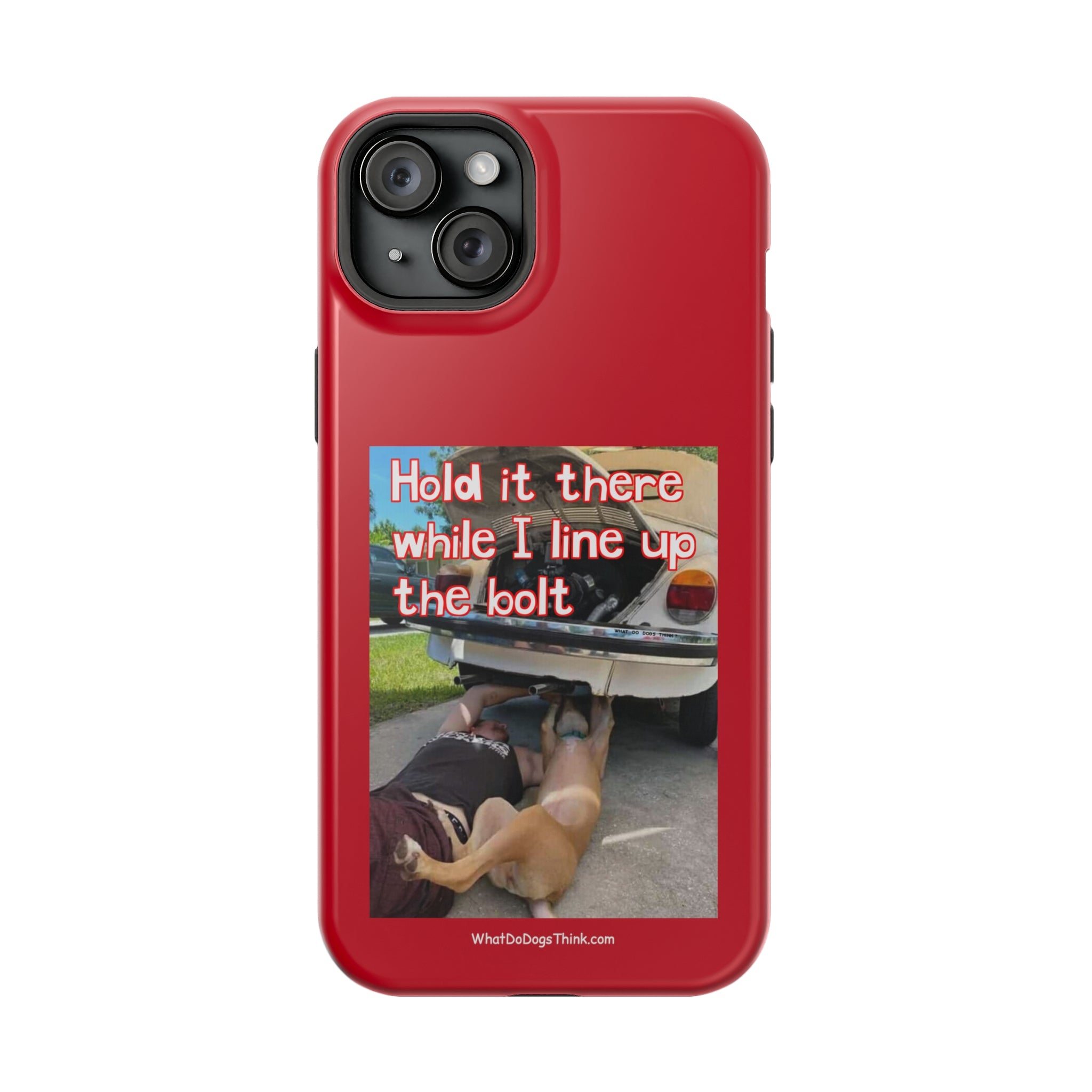 Hold It Red MagSafe Tough Cases