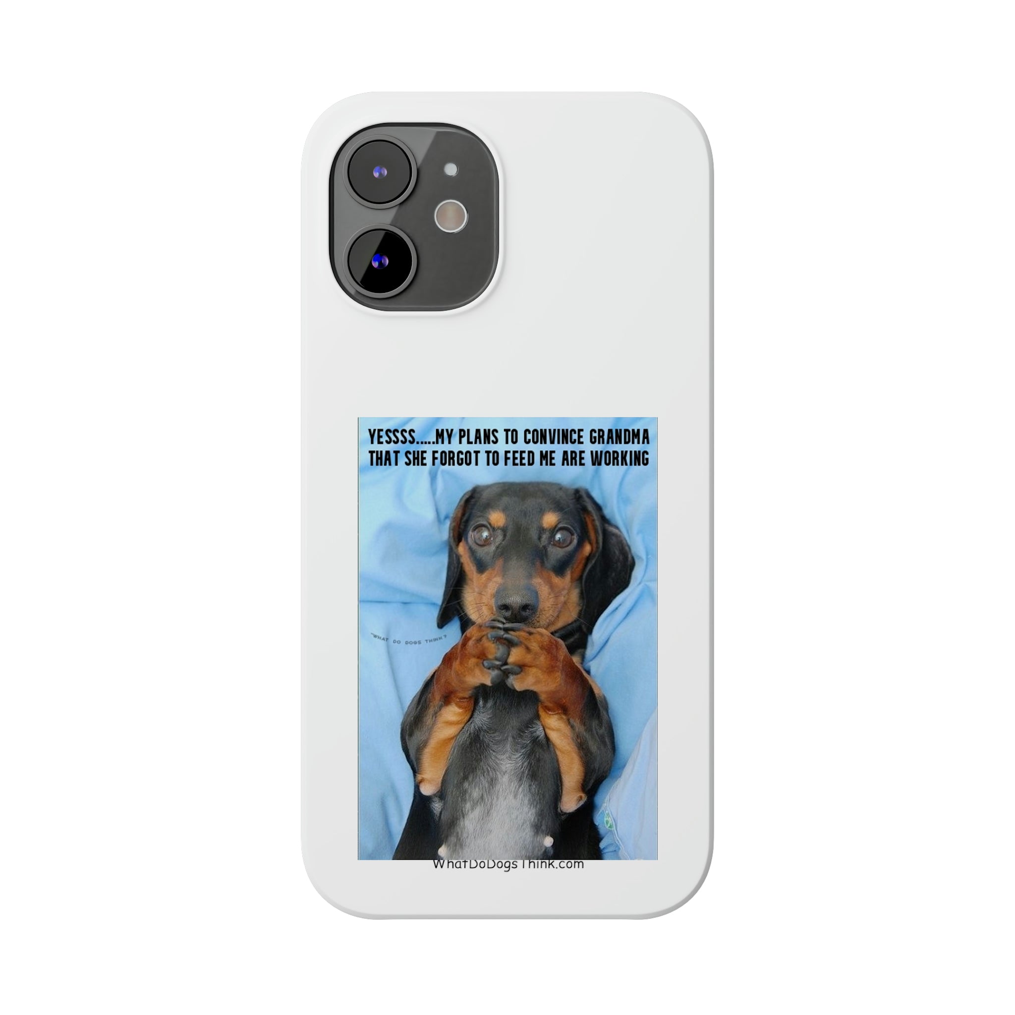 Grandma White Slim Phone Cases