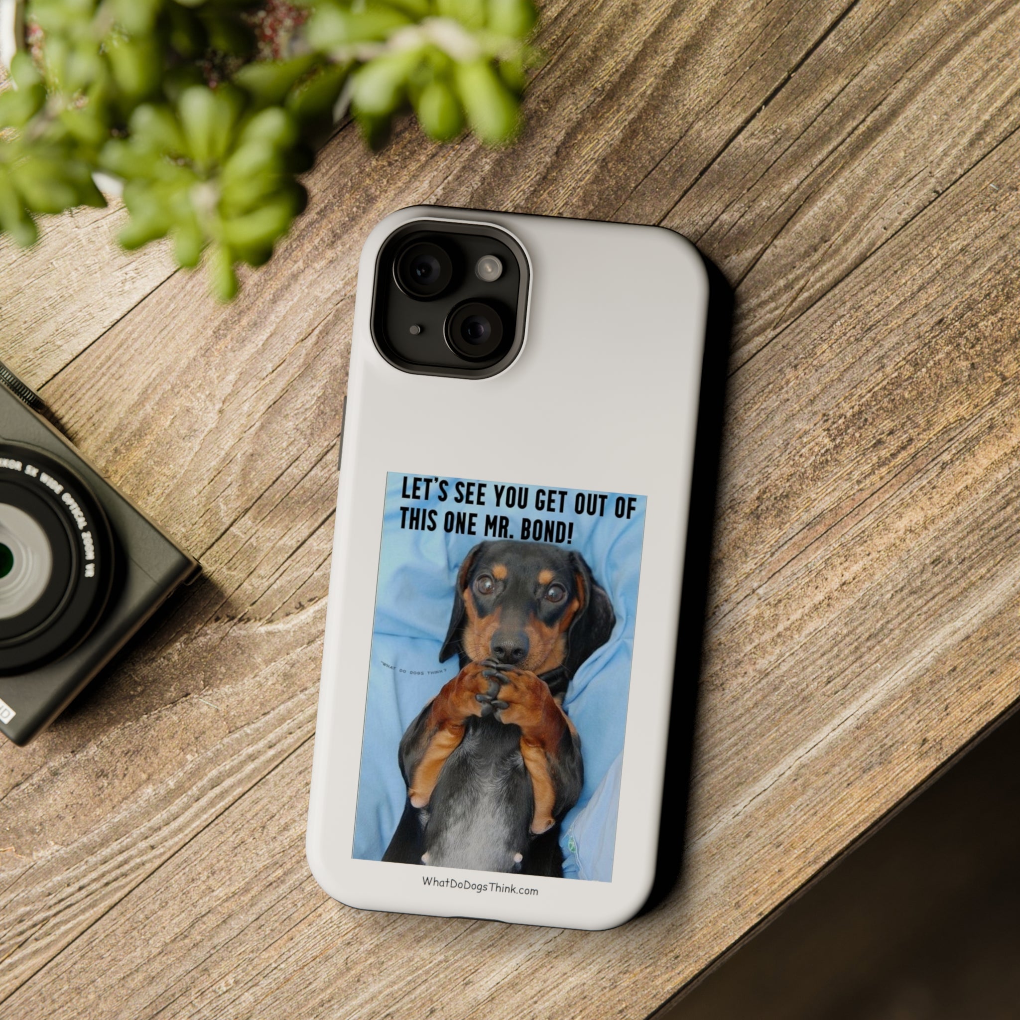 Mr. Bond White MagSafe Tough Cases