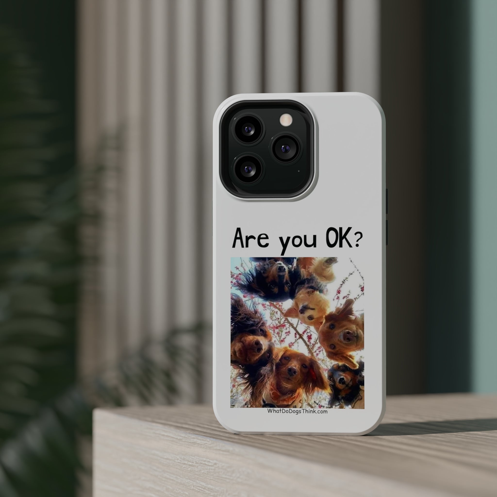 Are you OK? White MagSafe Tough Cases