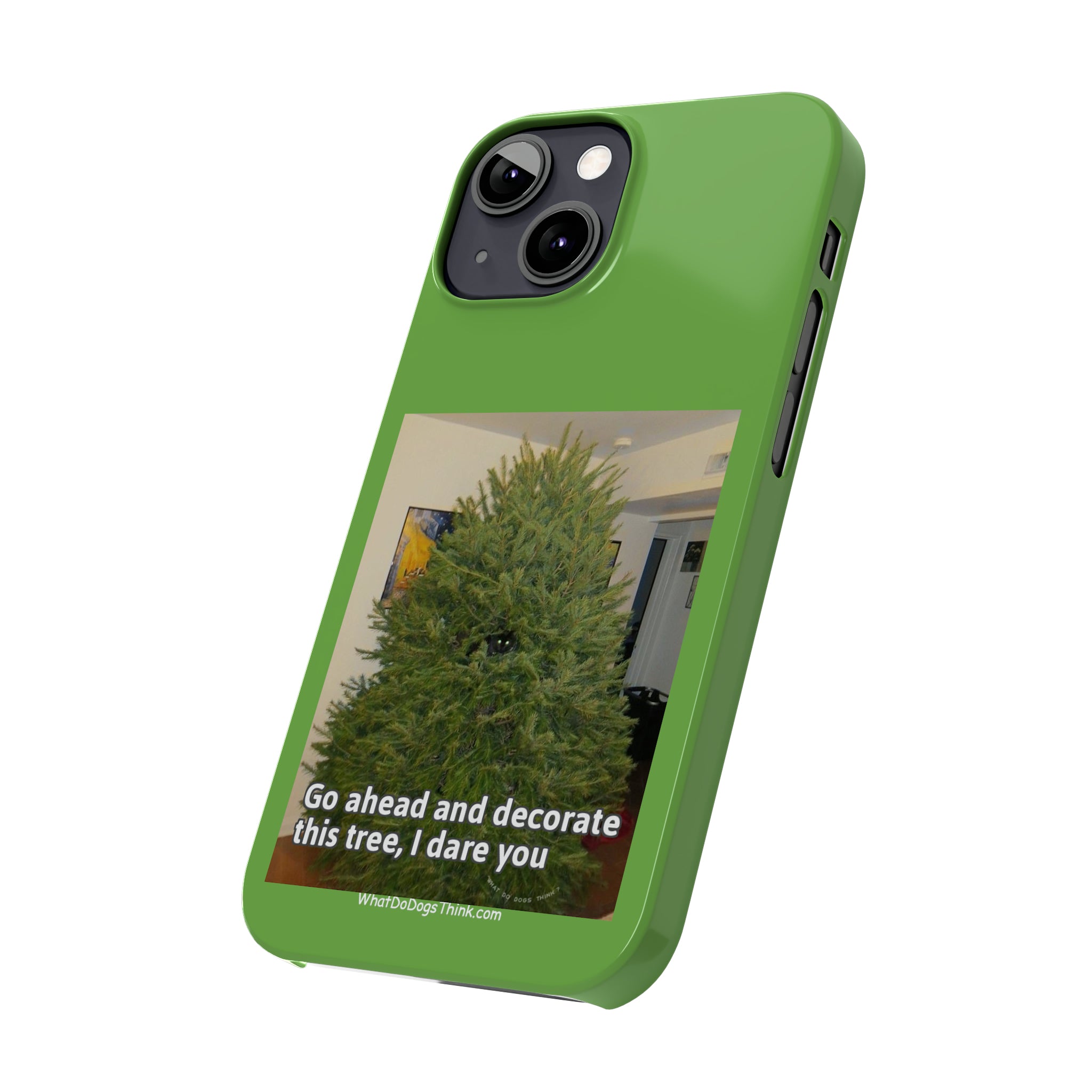 I Dare You Green Slim Phone Case