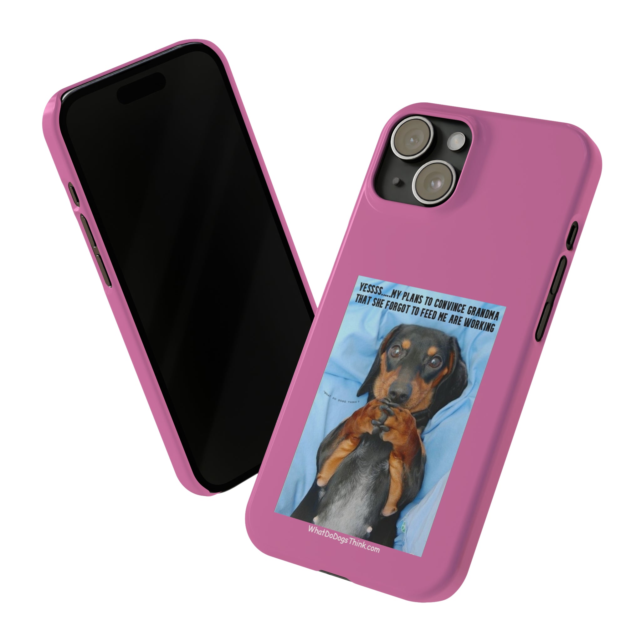 Grandma Pink Slim Phone Cases