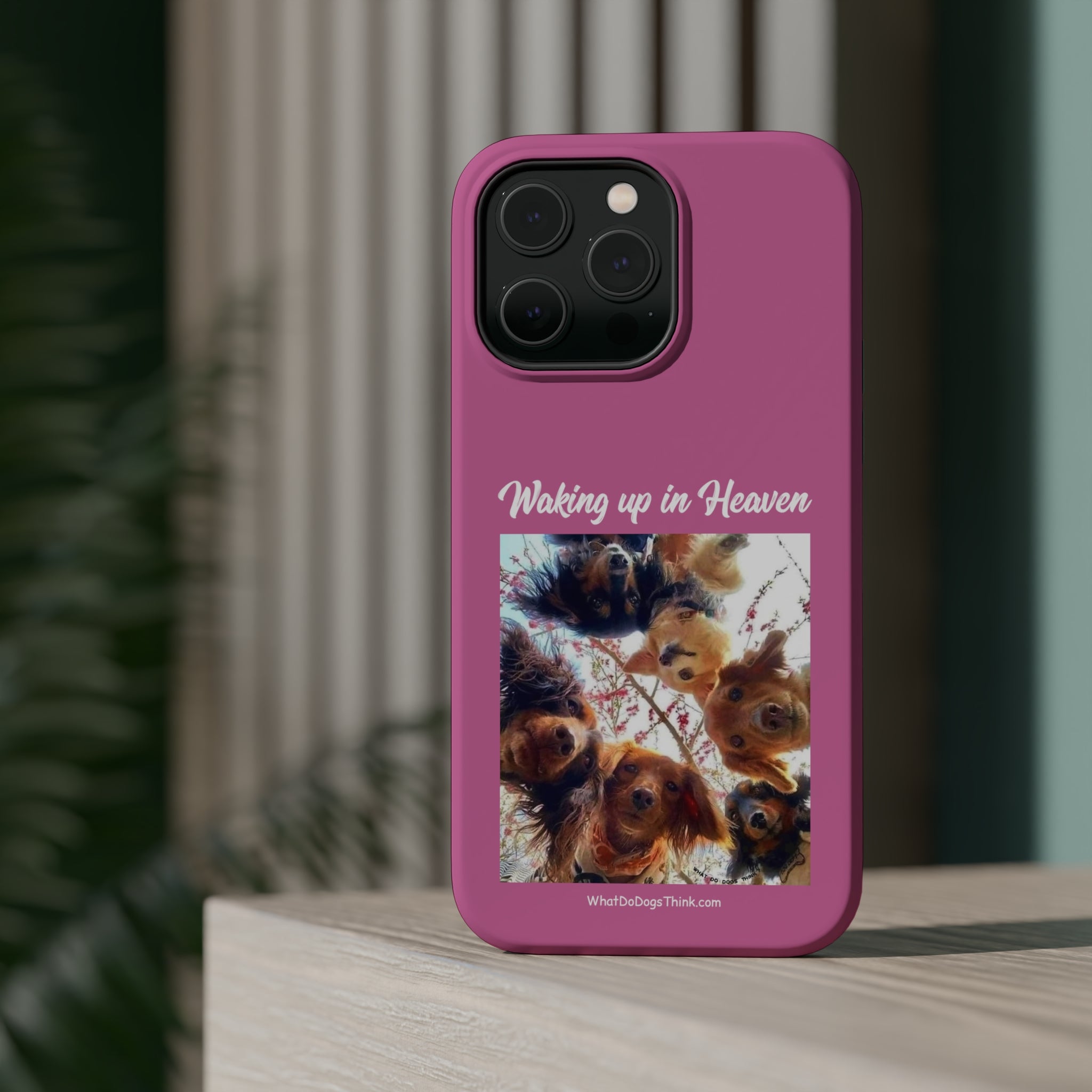 Waking Up In Heaven Pink MagSafe Tough Cases