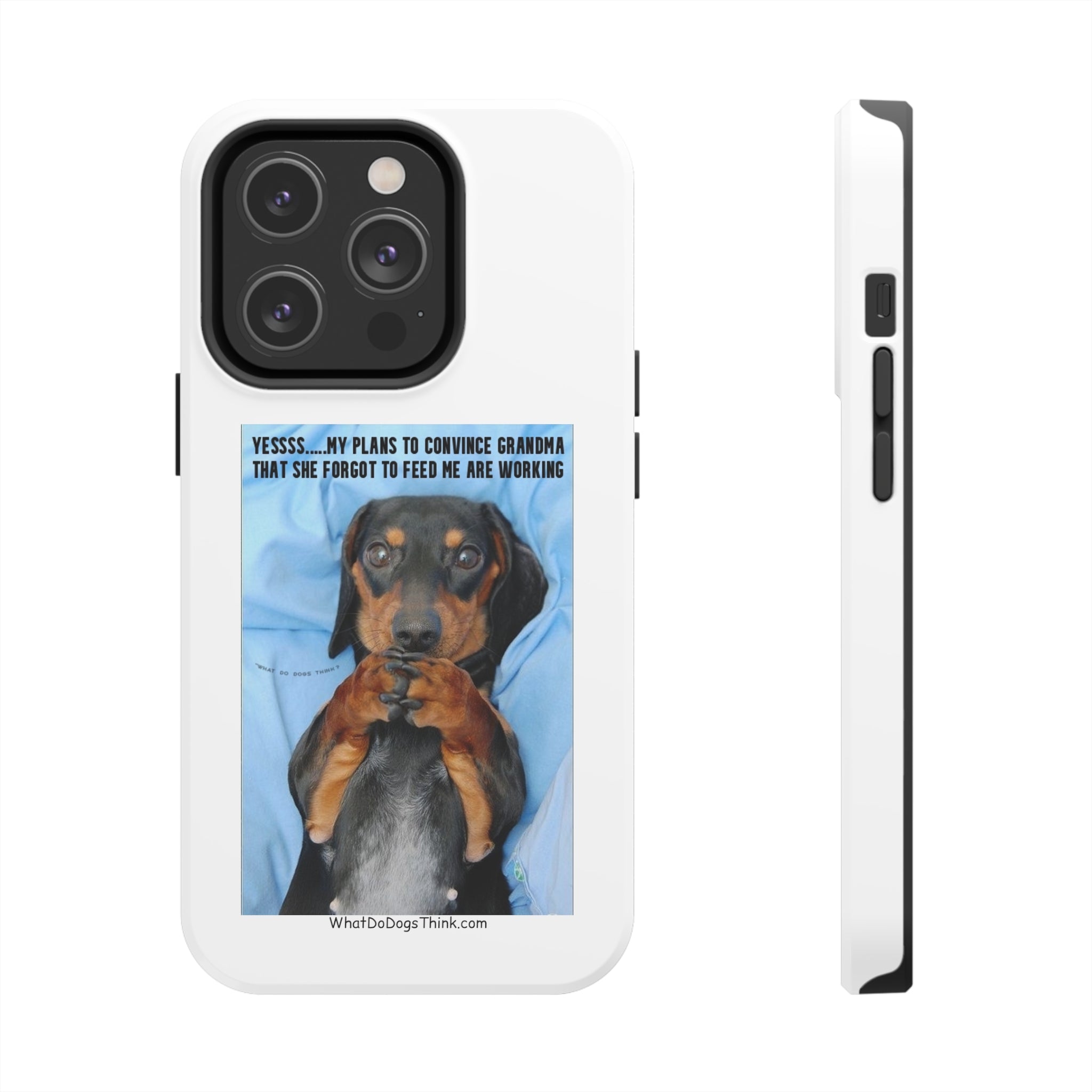 Grandma White Tough Phone Cases