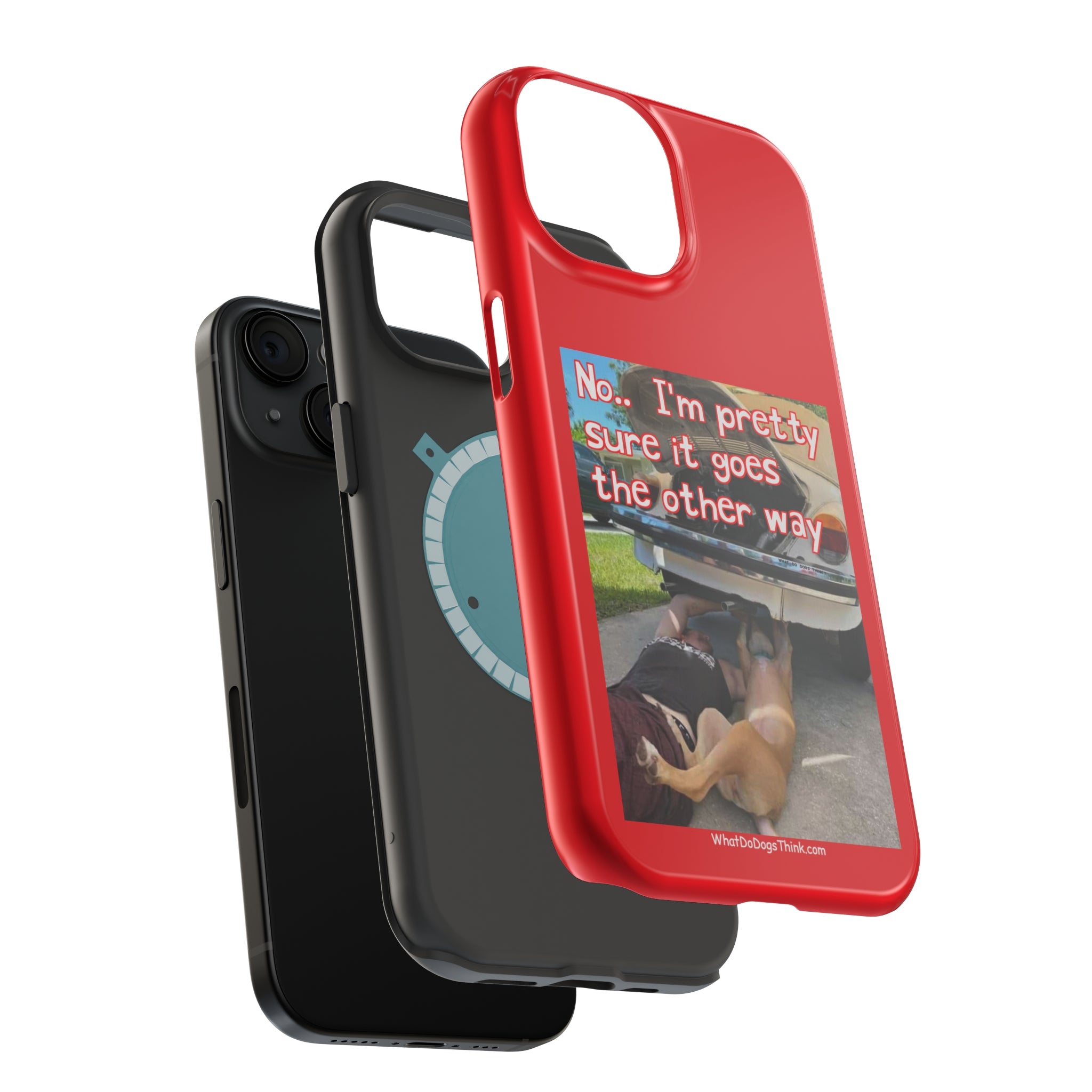 Other Way Red MagSafe Tough Cases