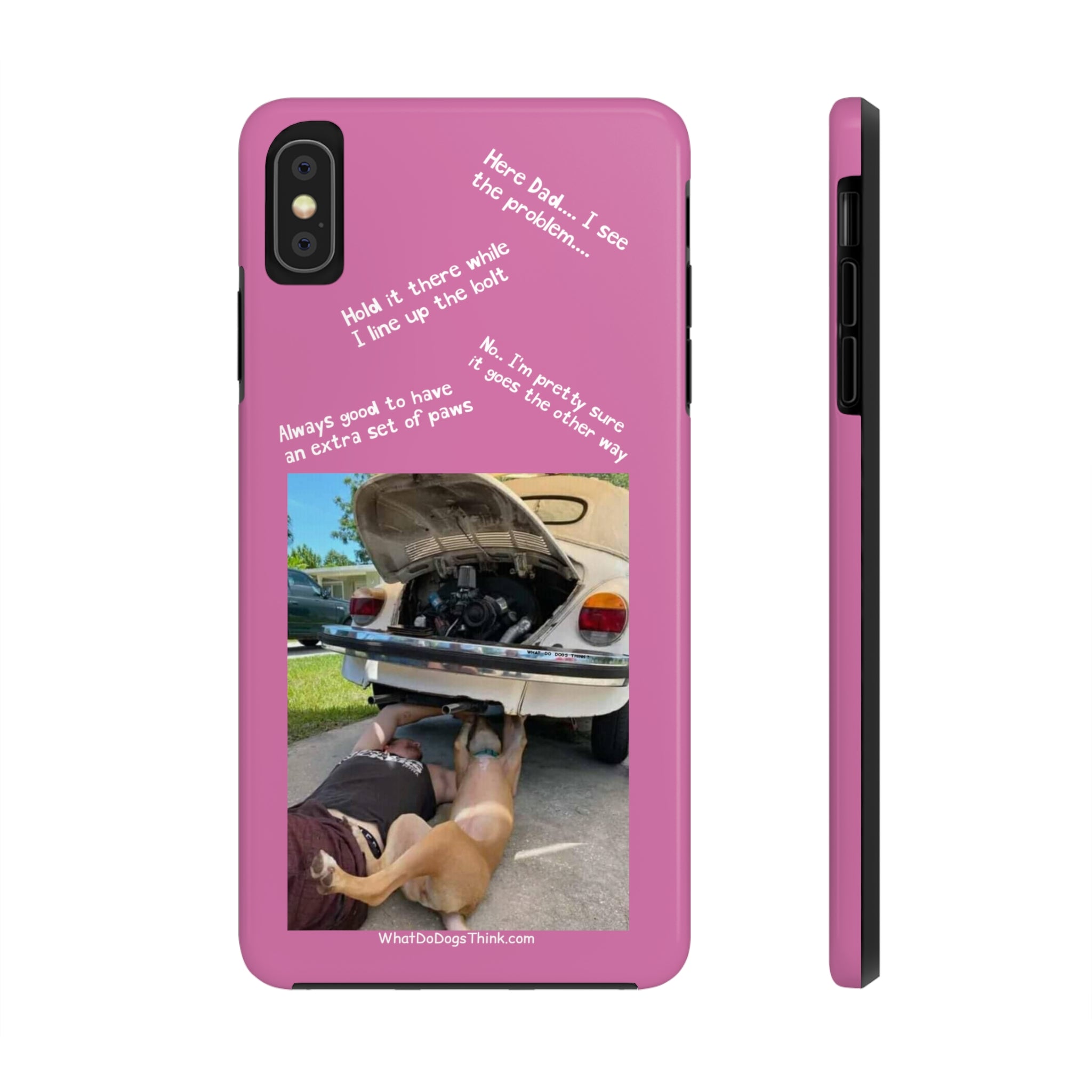 Bug Helper Compilation Pink Tough Phone Cases