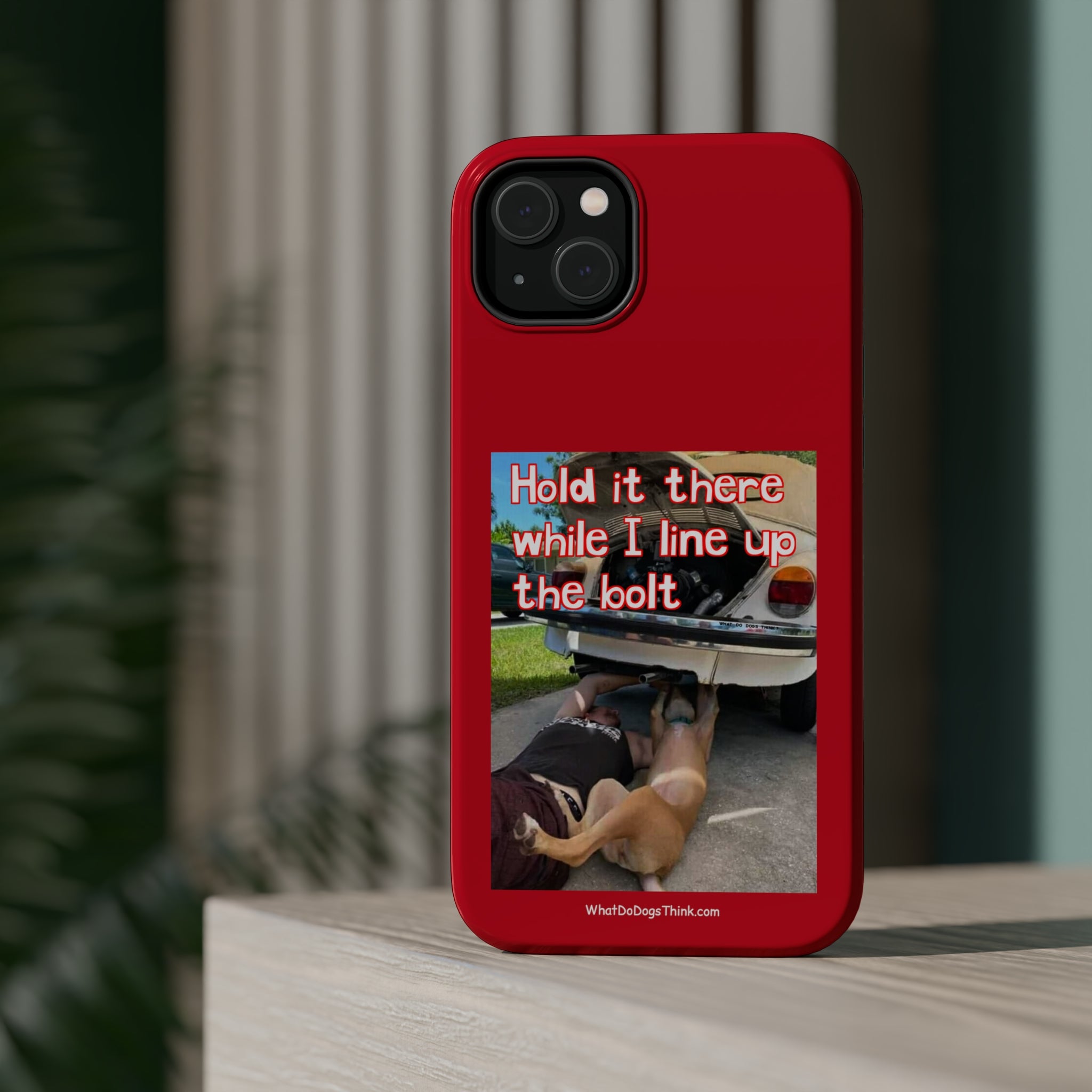 Hold It Red MagSafe Tough Cases