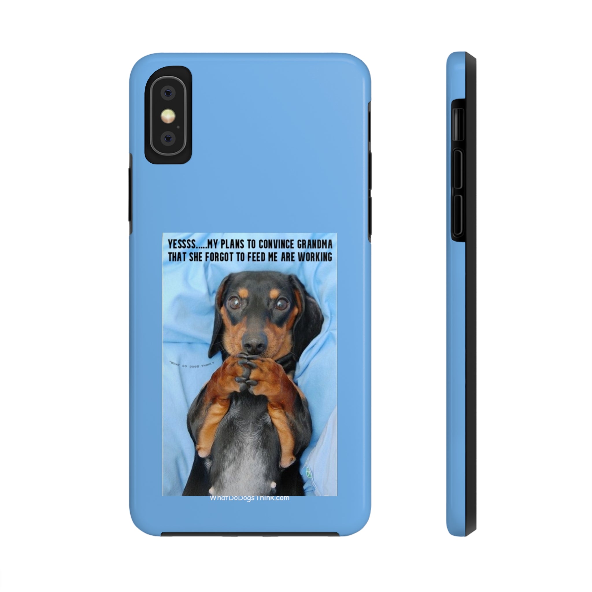 Grandma Blue Tough Phone Cases