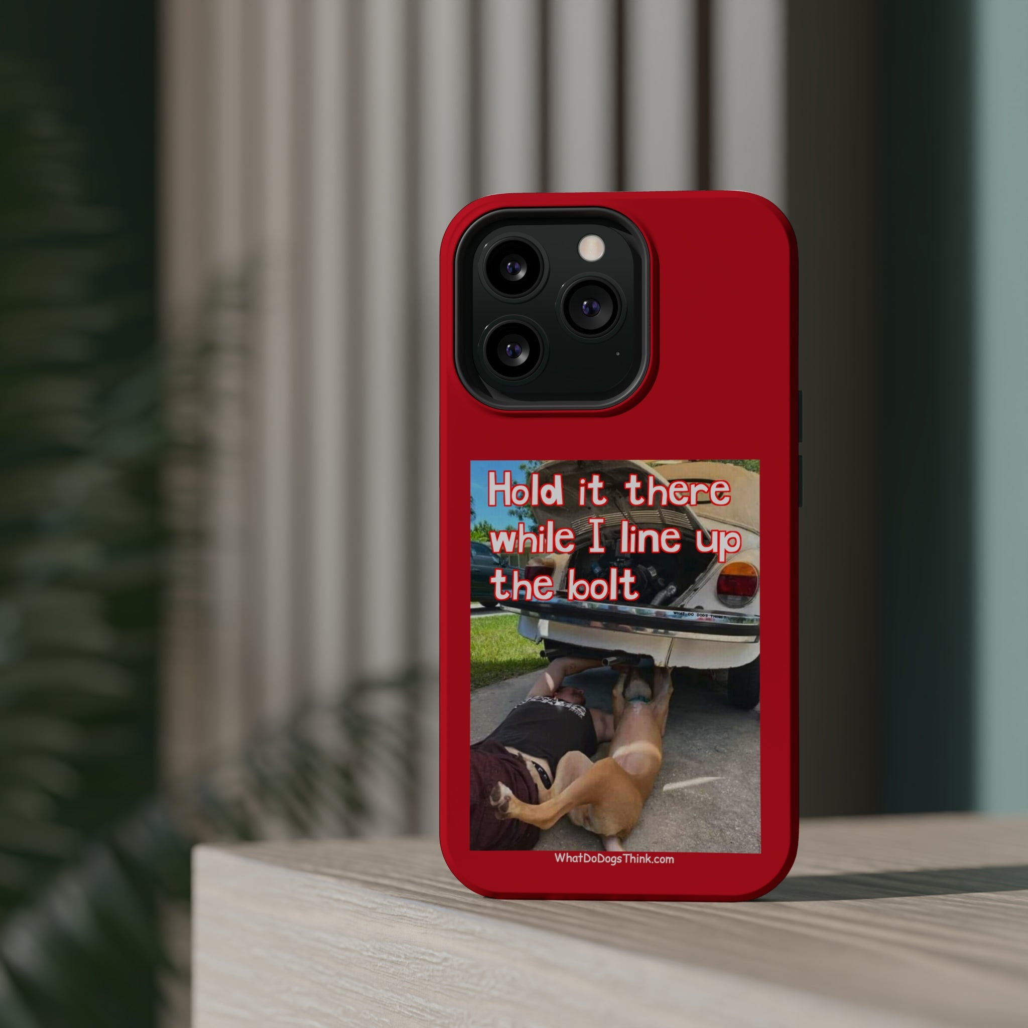 Hold It Red MagSafe Tough Cases