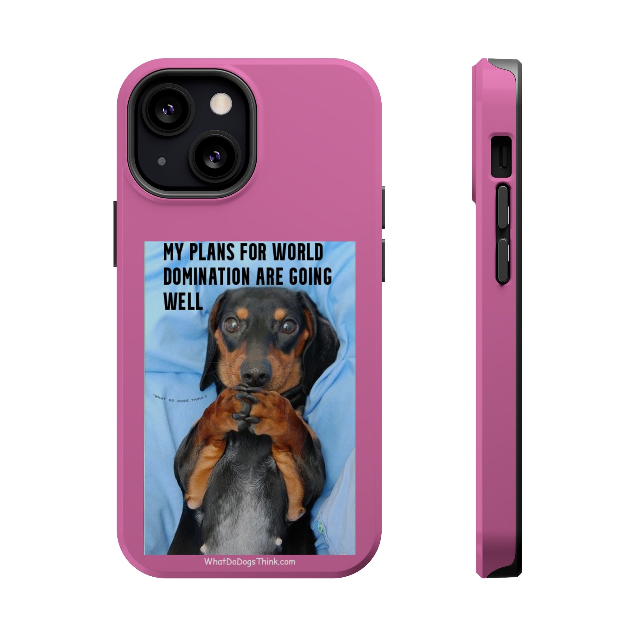 World Domination Pink MagSafe Tough Cases