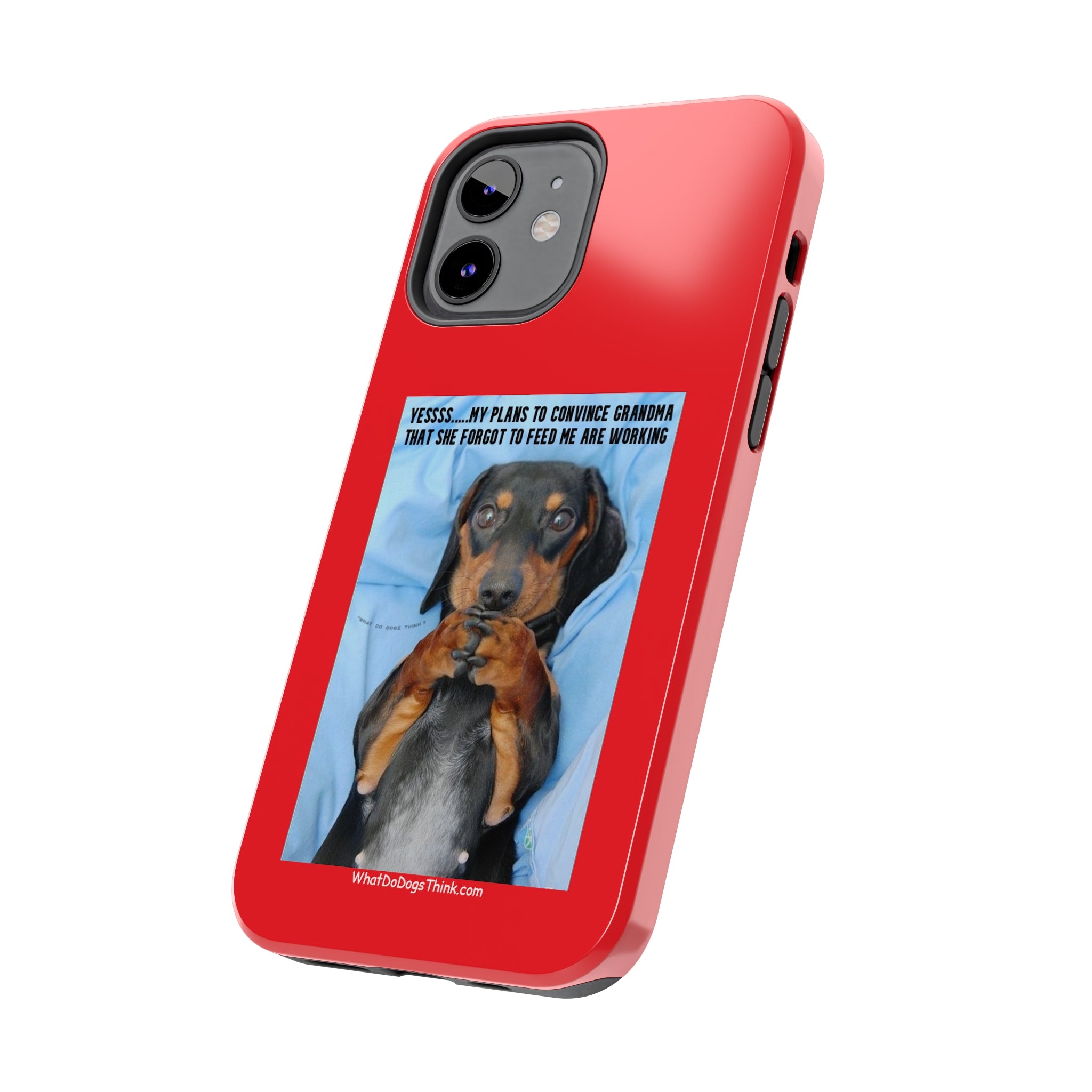 Grandma Red Tough Phone Cases