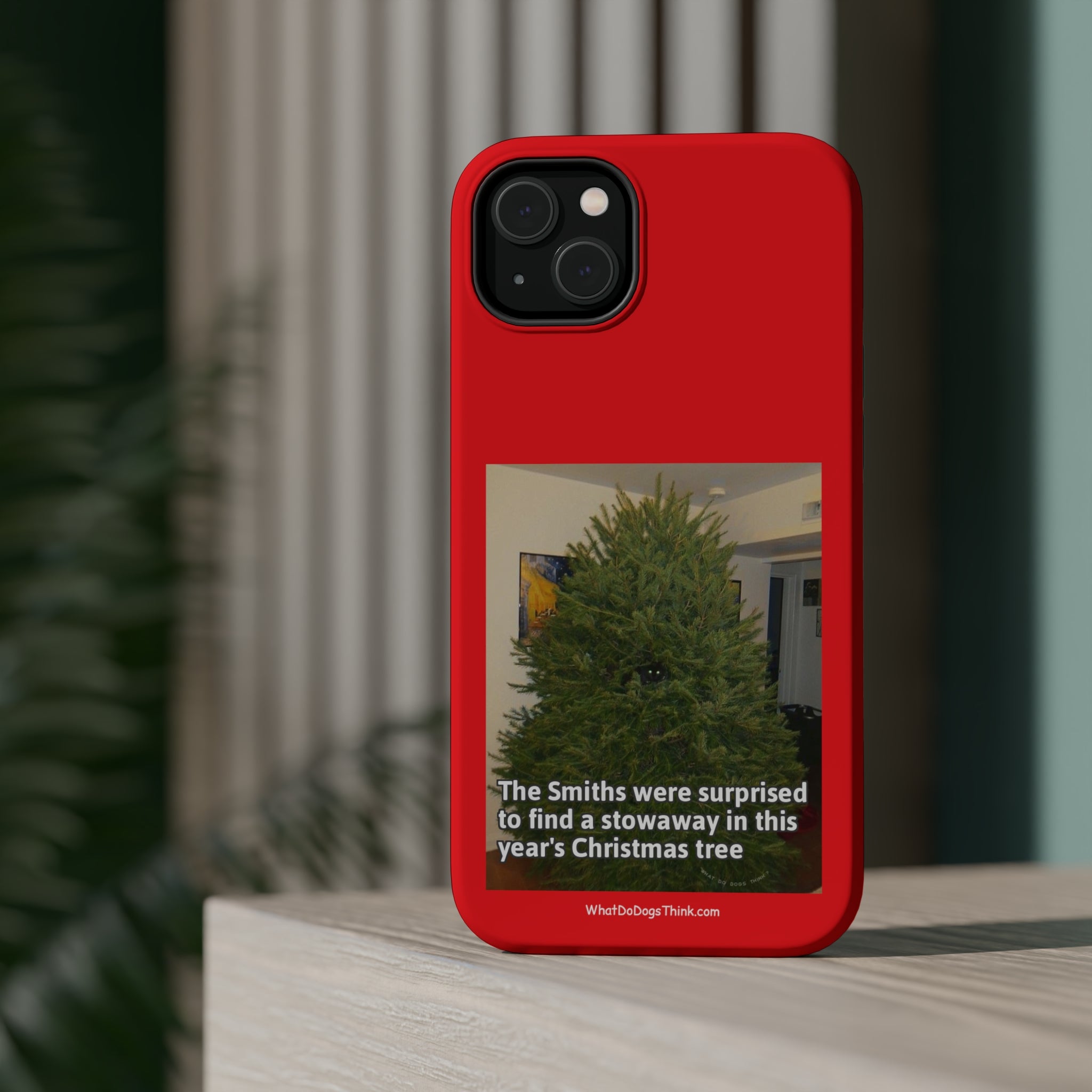 Stowaway Cat Red MagSafe Tough Case