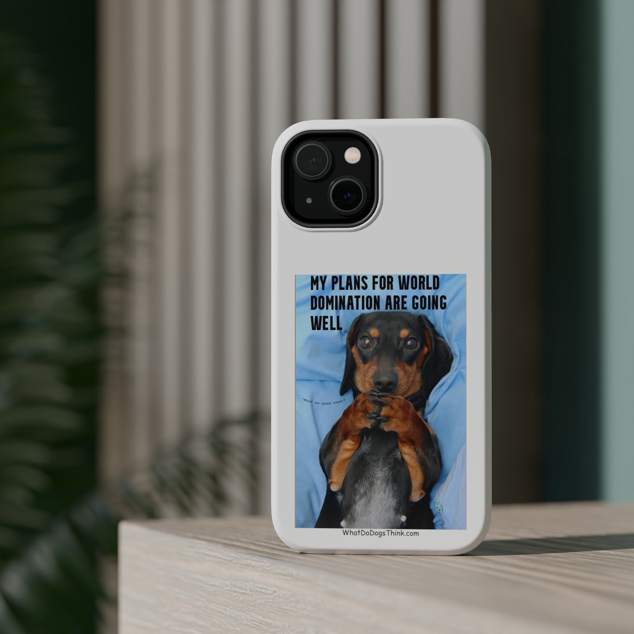 World Domination White MagSafe Tough Cases