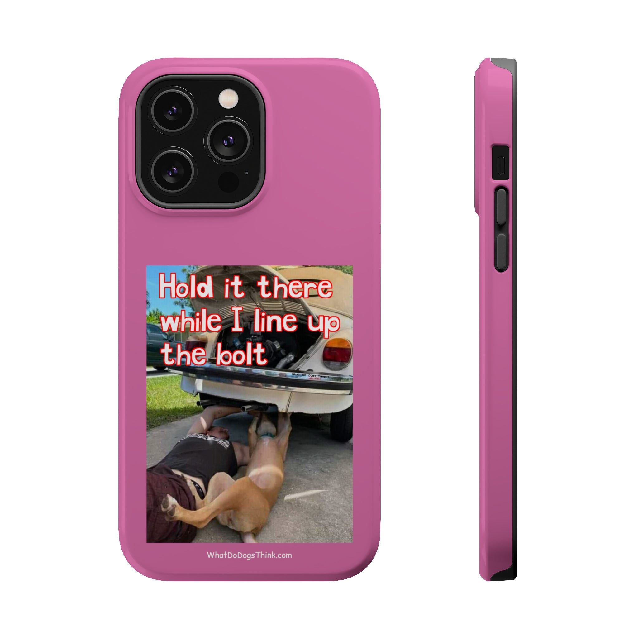 Hold It Pink MagSafe Tough Cases