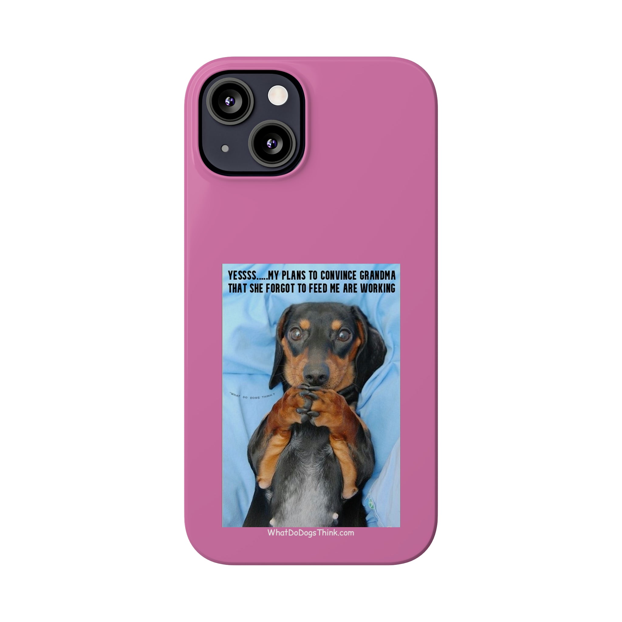 Grandma Pink Slim Phone Cases