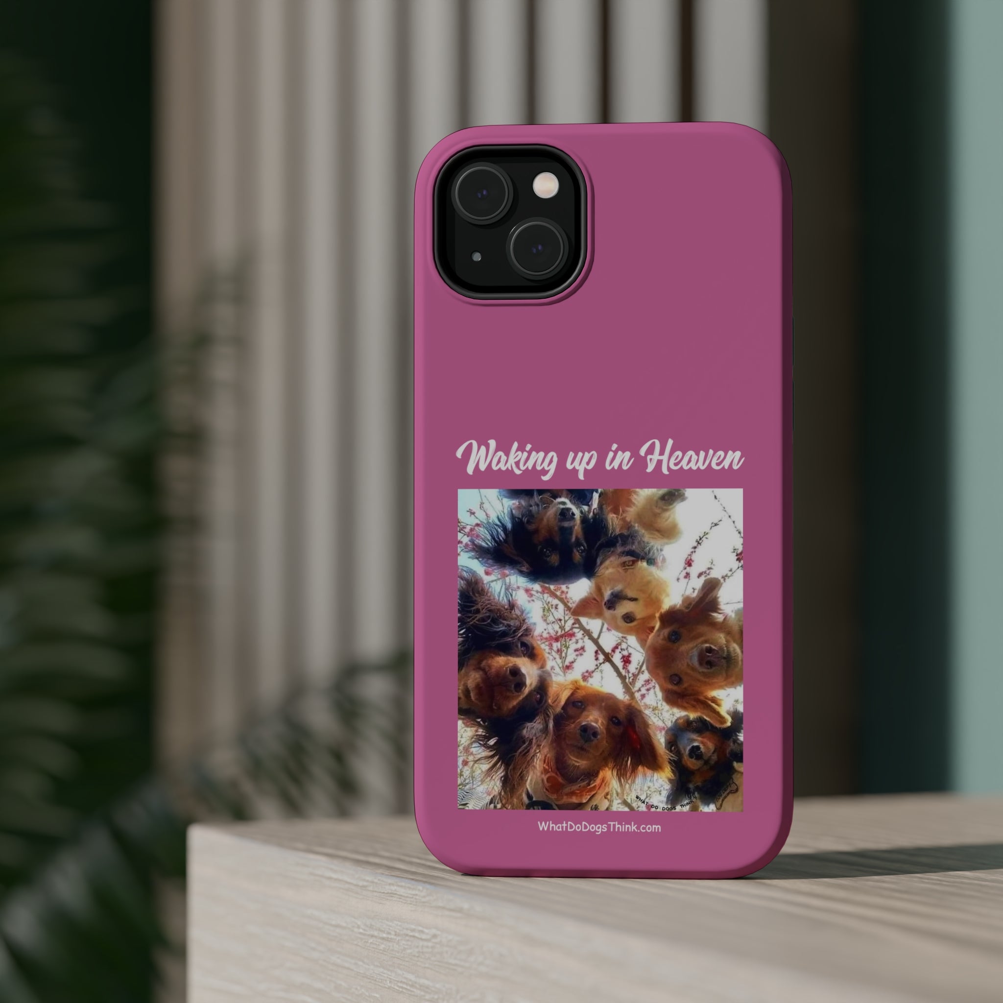 Waking Up In Heaven Pink MagSafe Tough Cases