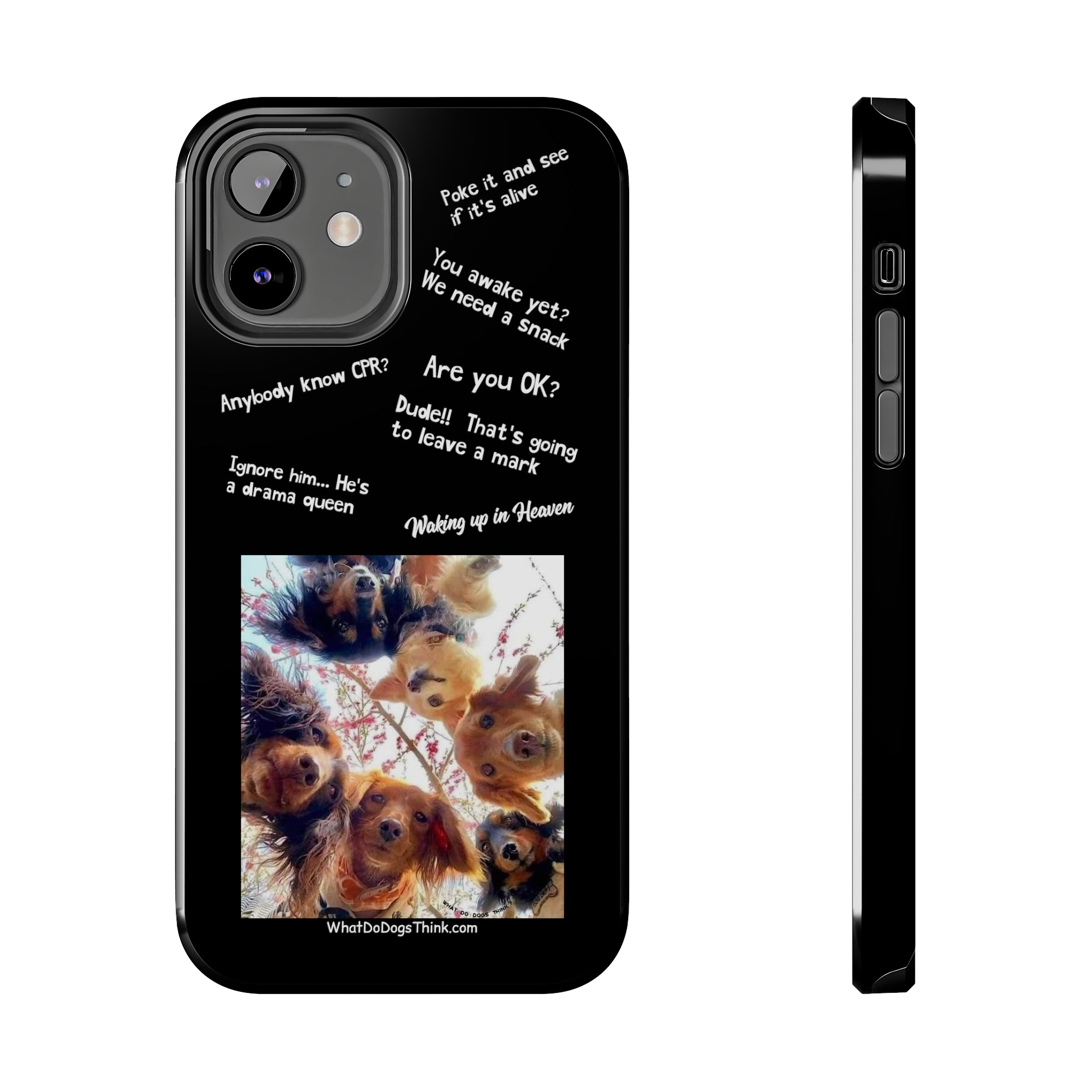 Are you OK? Compilation Black Tough Phone Cases