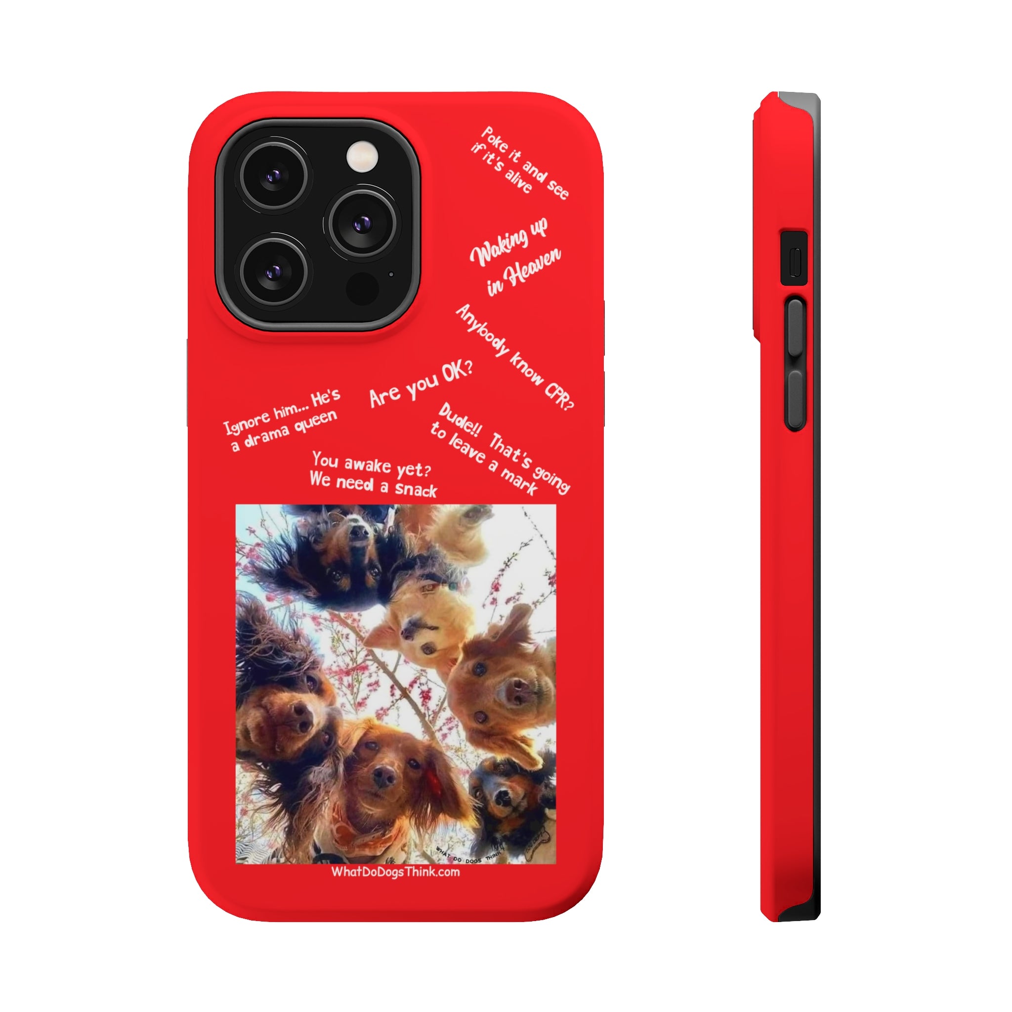 Bug Helper Compilation Red MagSafe Tough Cases