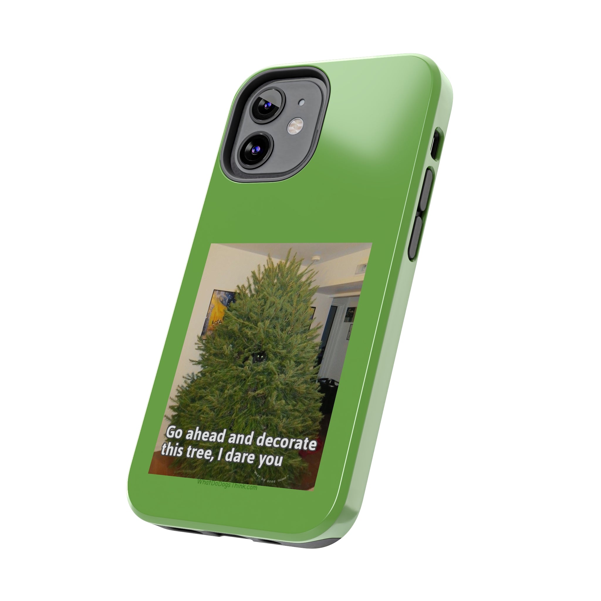 I Dare You Green Tough Phone Cases