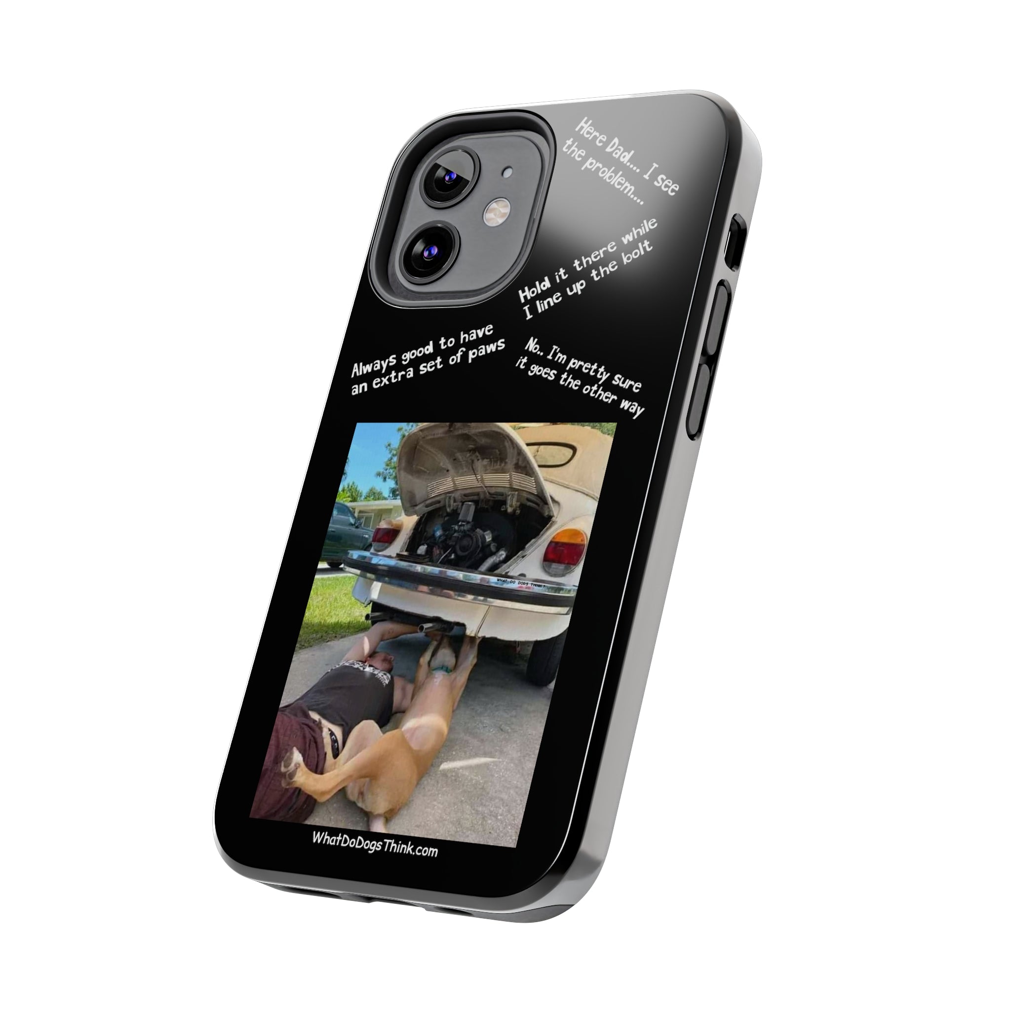 Bug Helper Compilation Black Tough Phone Cases