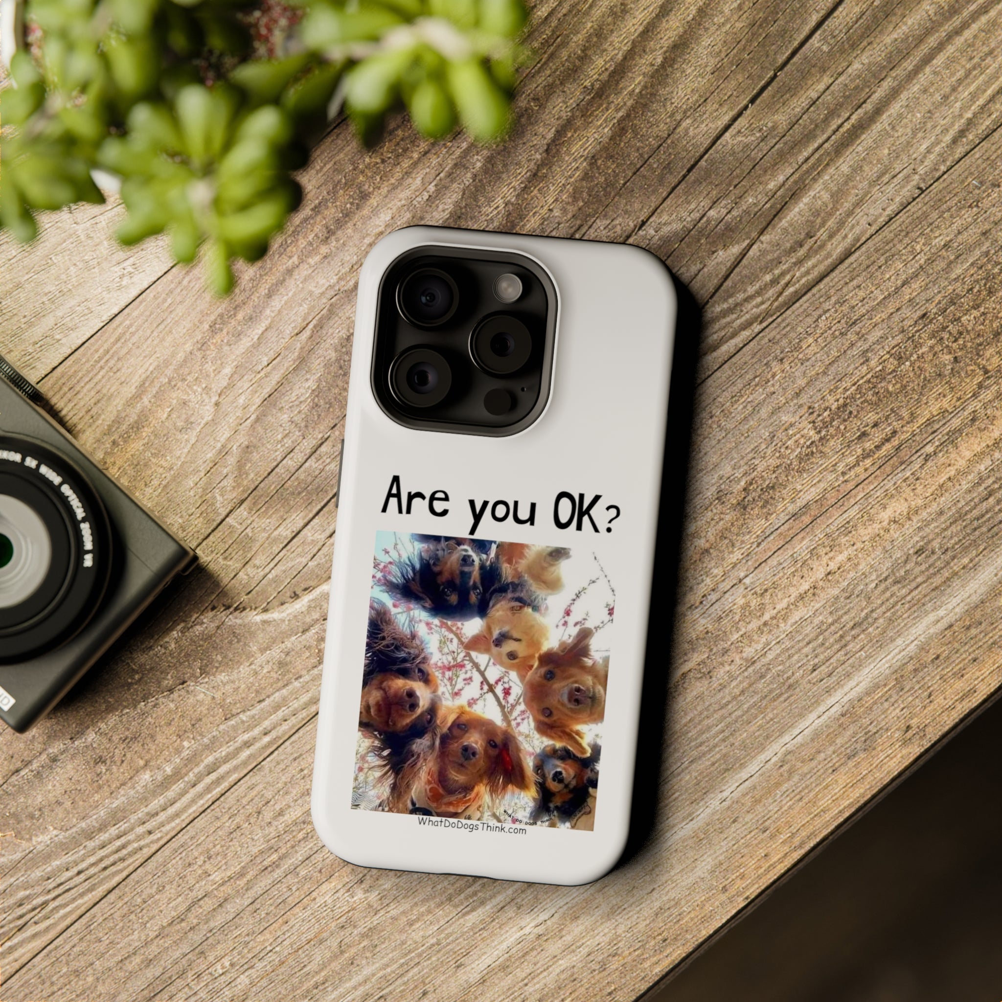 Are you OK? White MagSafe Tough Cases