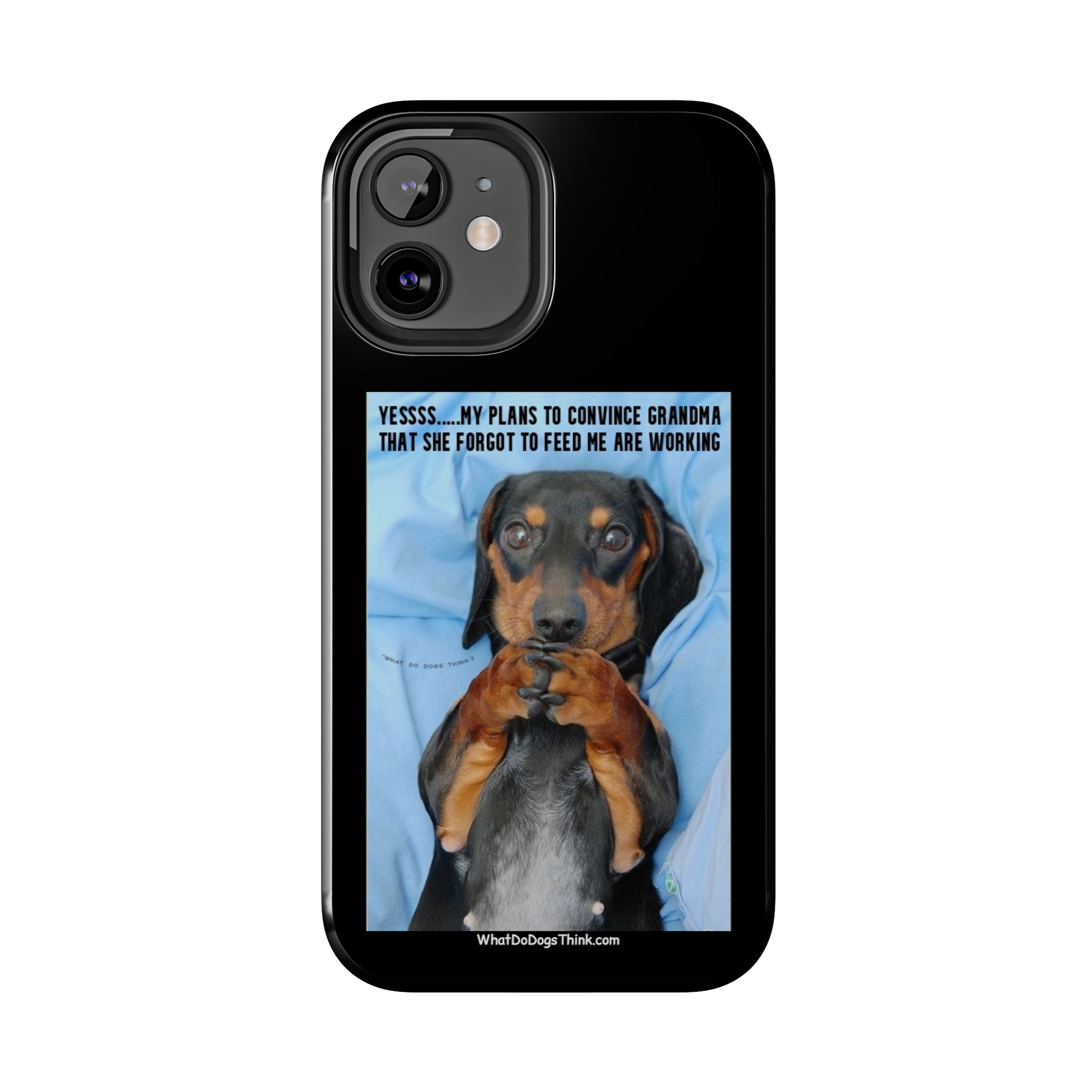 Grandma Black Tough Phone Cases