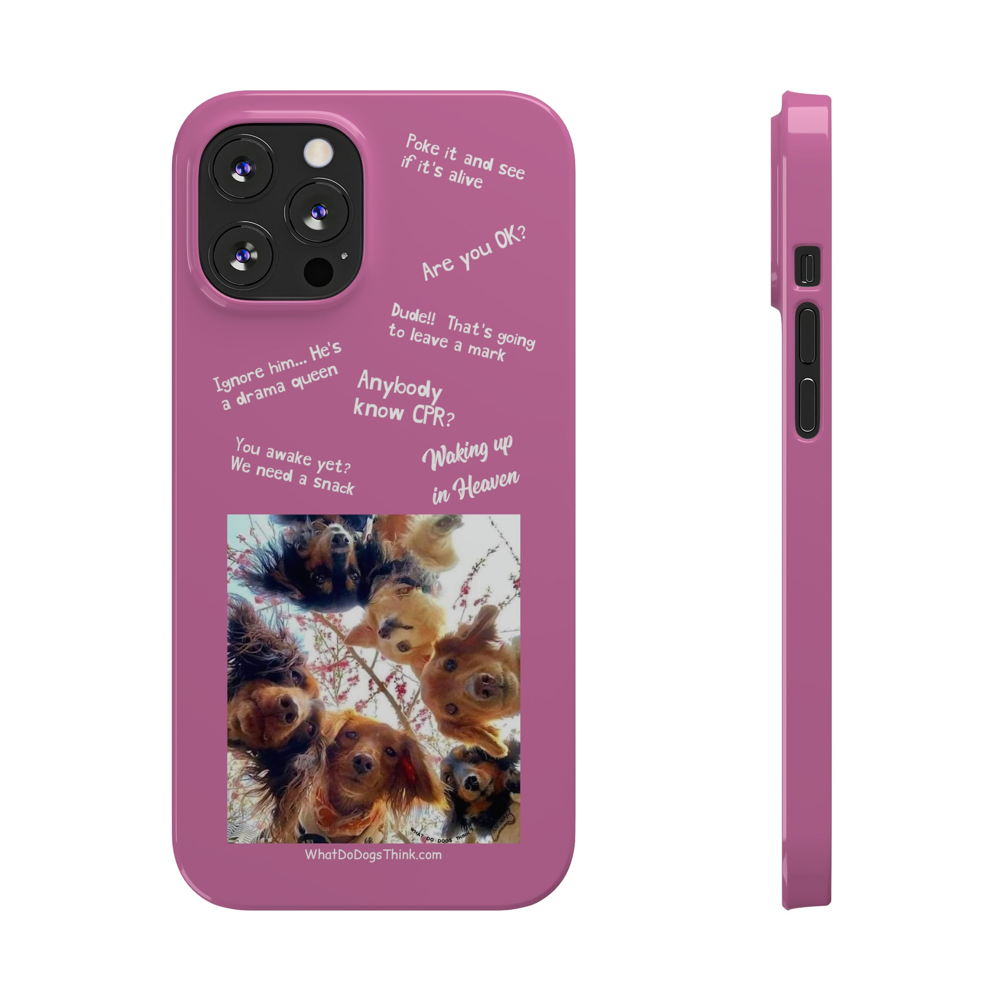 Are You OK? Compilation Pink Slim Phone Cases