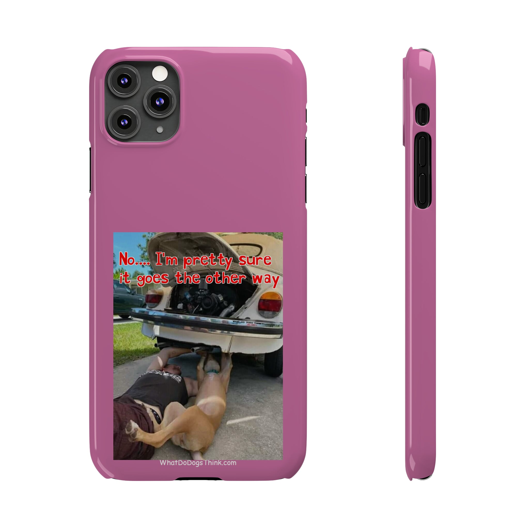 Other Way Pink Slim Phone Cases