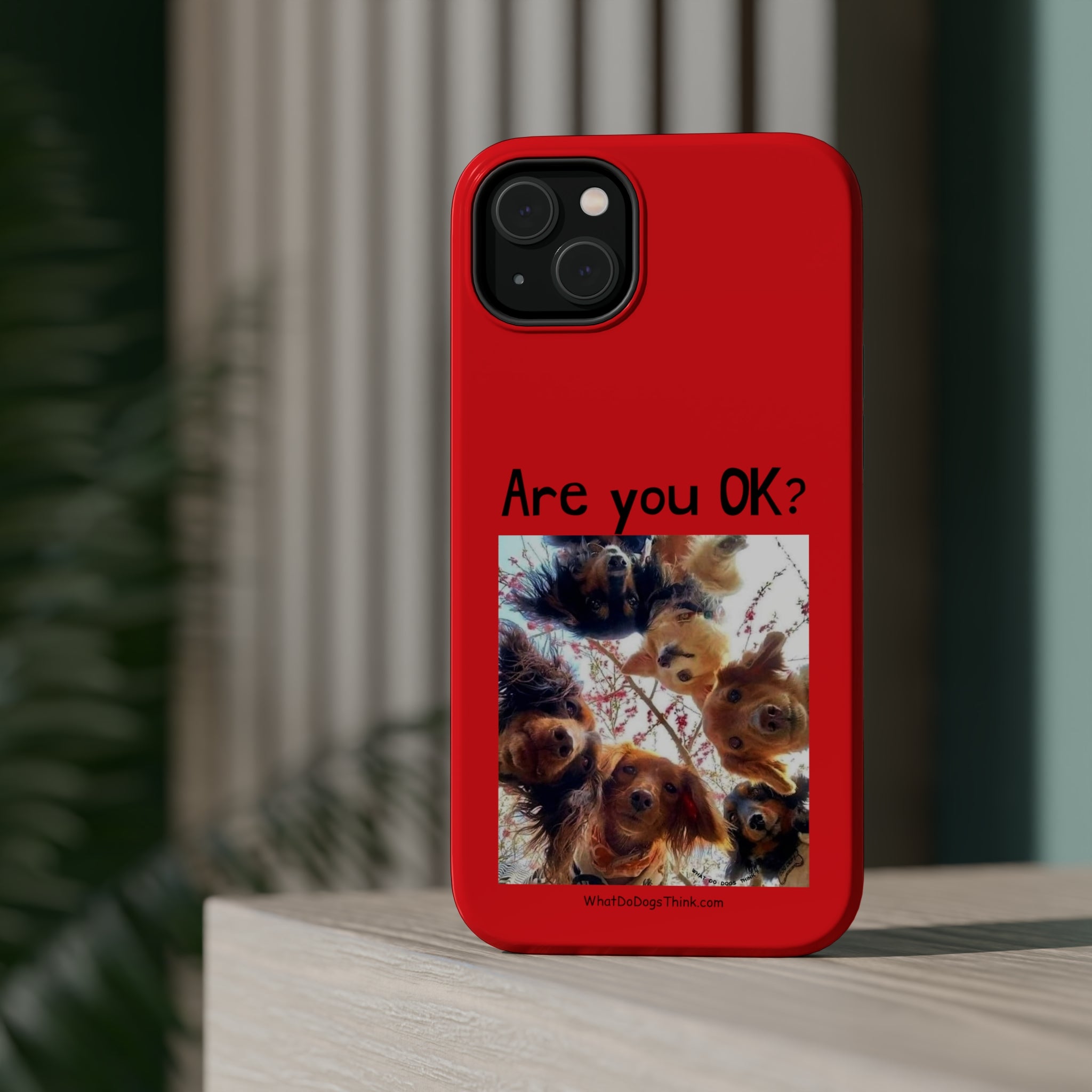 Are you OK? Red MagSafe Tough Cases