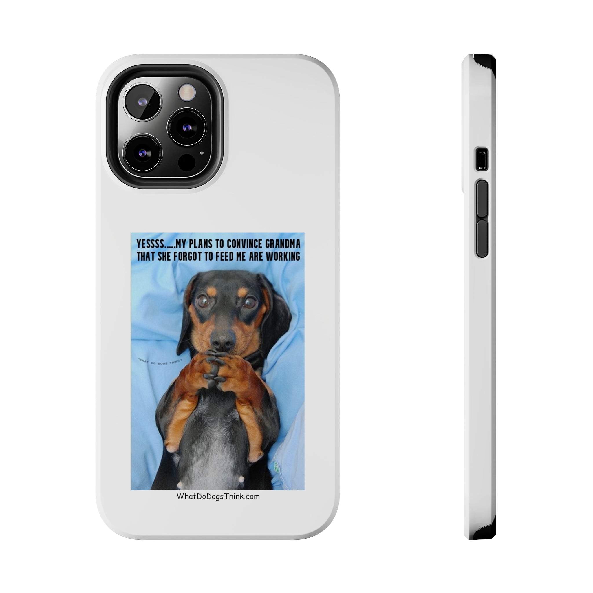 Grandma White Tough Phone Cases