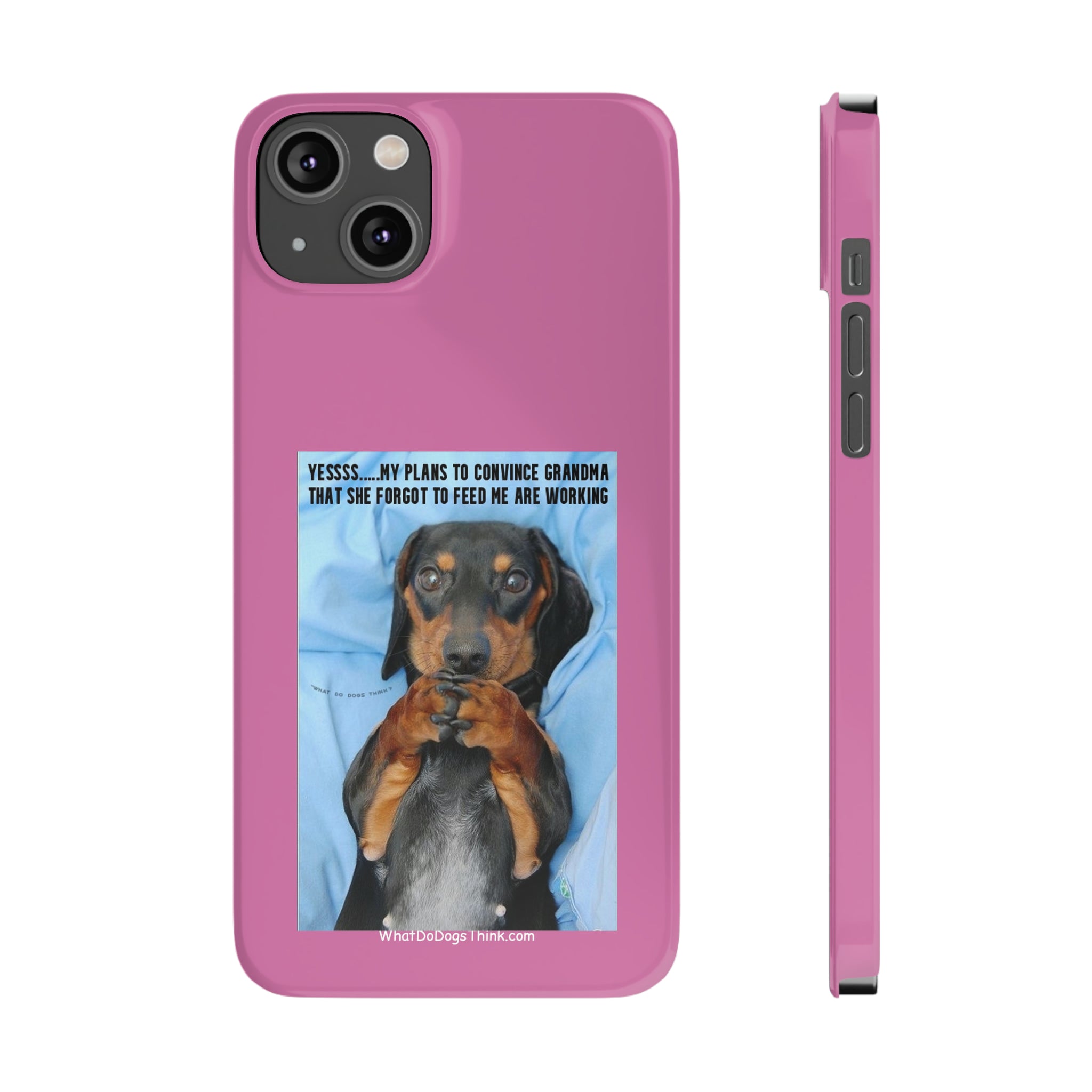 Grandma Pink Slim Phone Cases