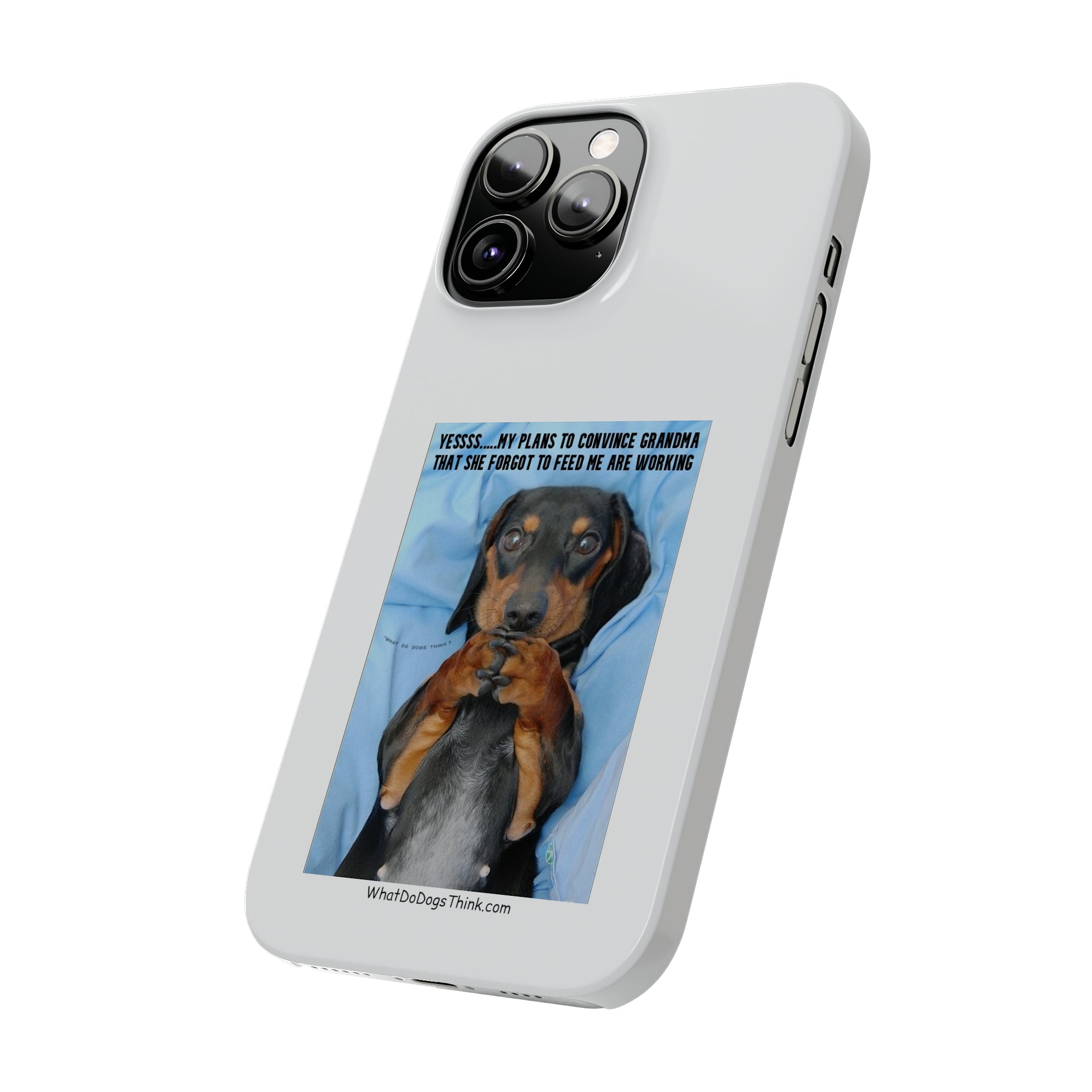 Grandma White Slim Phone Cases