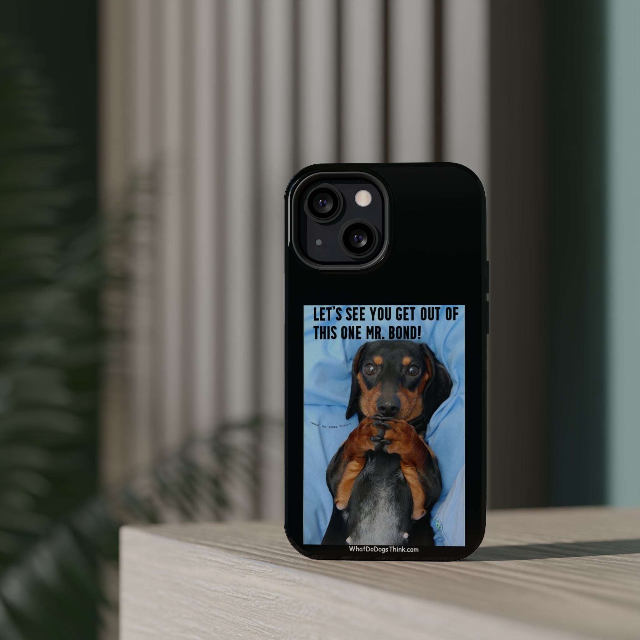 Mr. Bond Black MagSafe Tough Cases