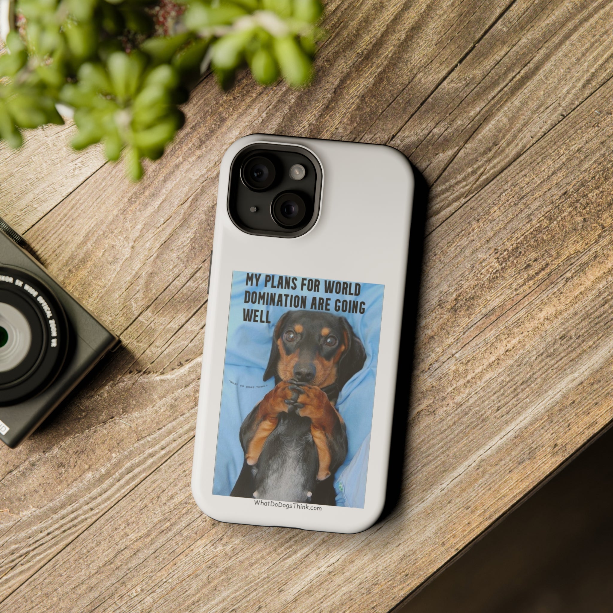 World Domination White MagSafe Tough Cases