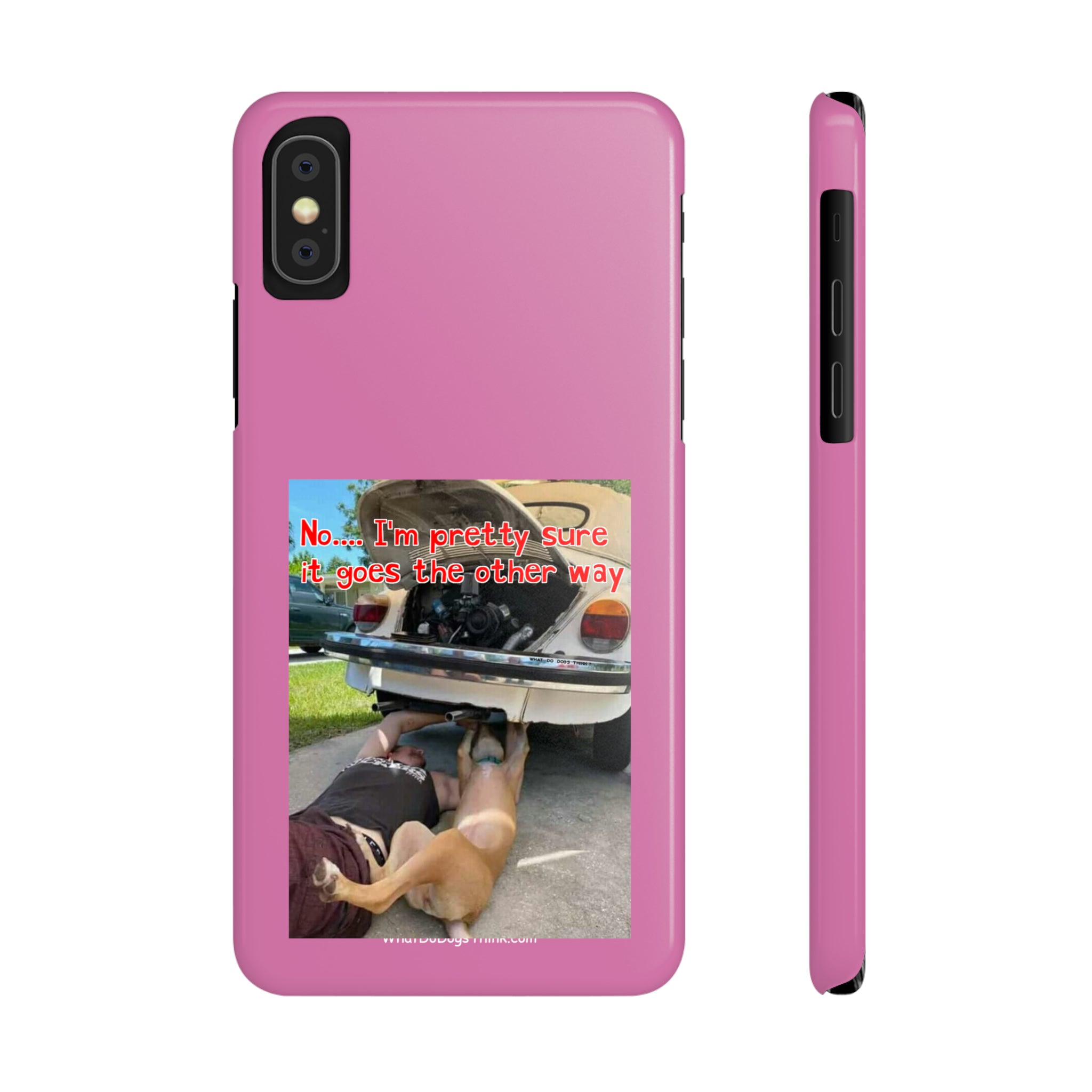 Other Way Pink Slim Phone Cases