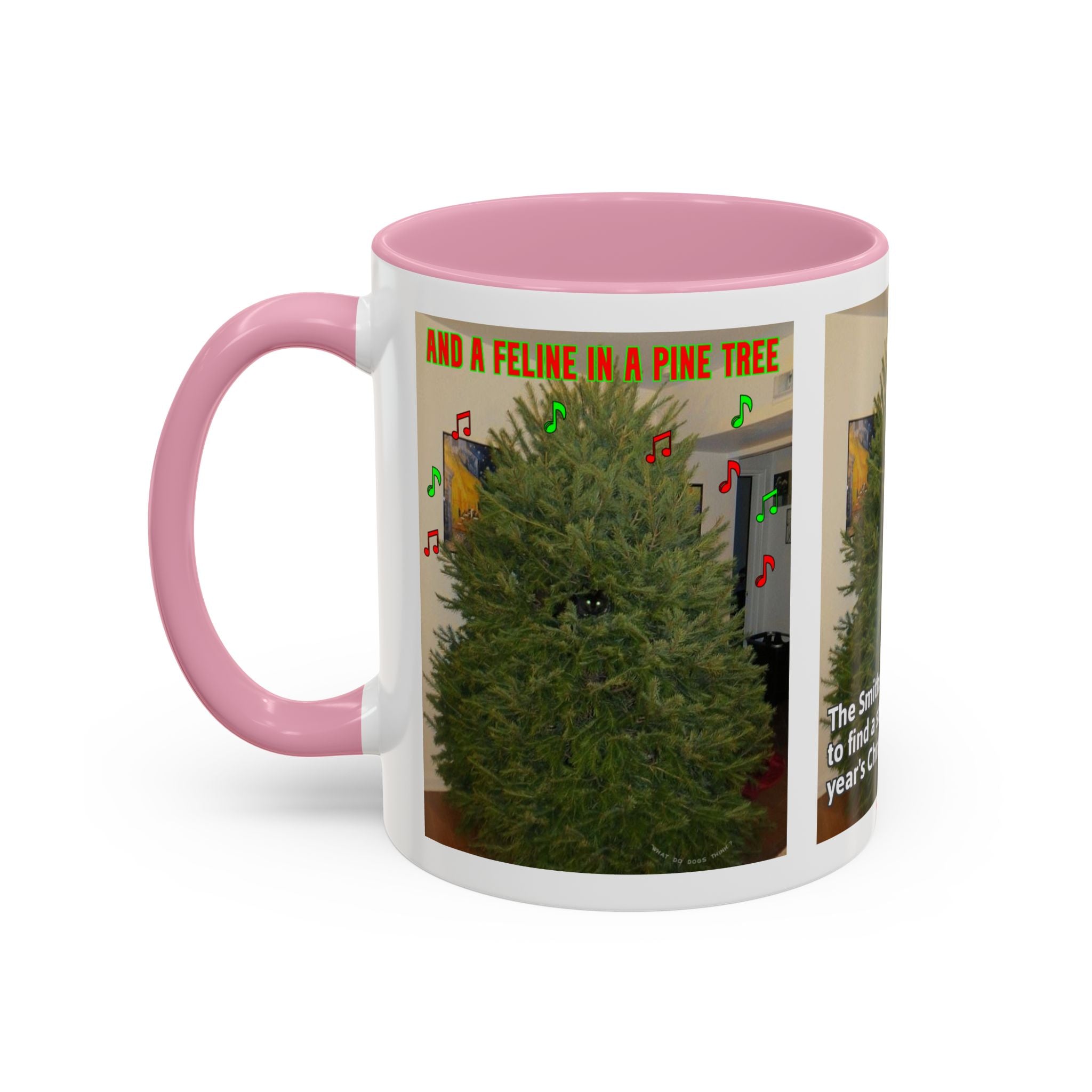 Christmas Tree Cat Mug