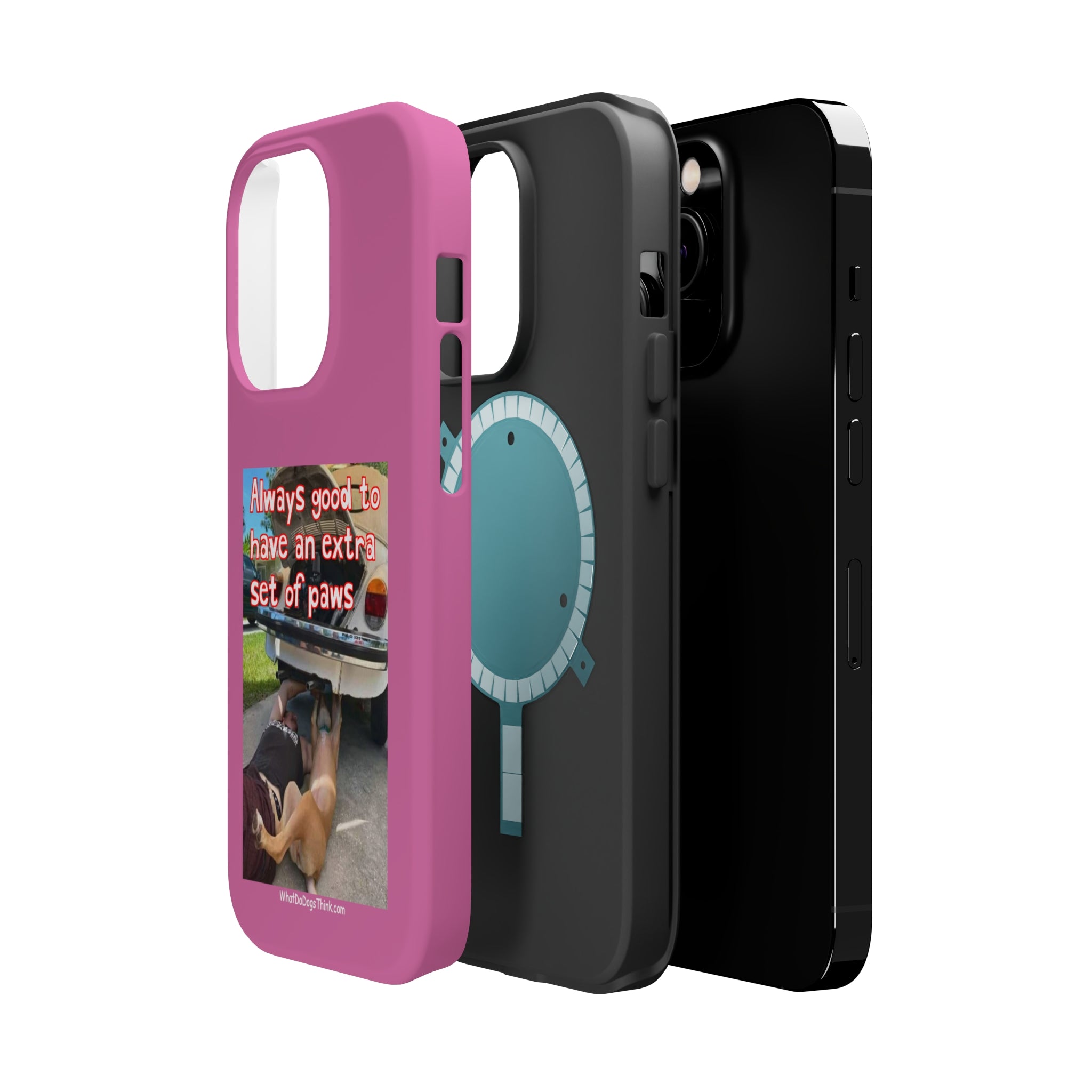 Extra Paw Pink MagSafe Tough Cases