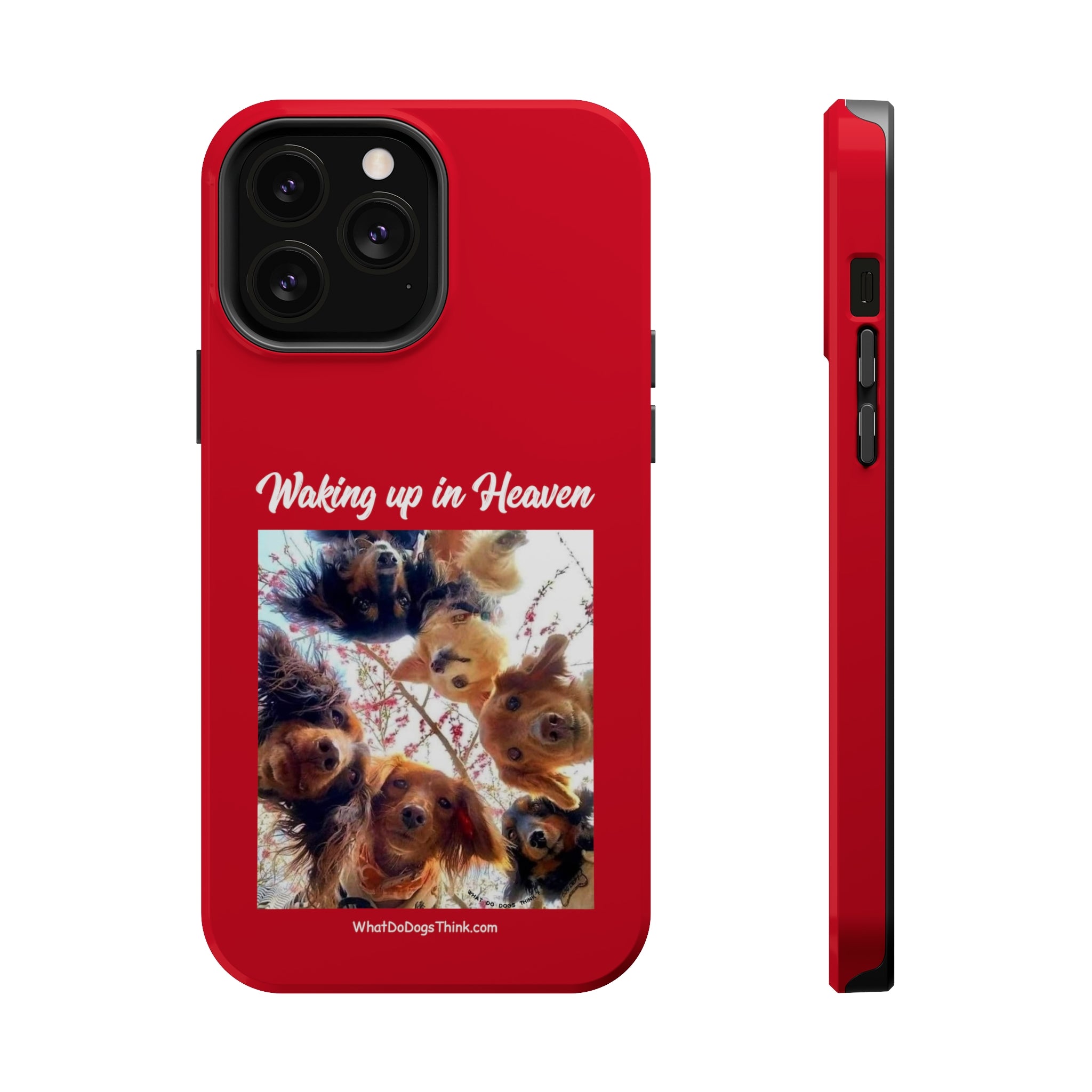 Waking Up In Heaven Red MagSafe Tough Cases