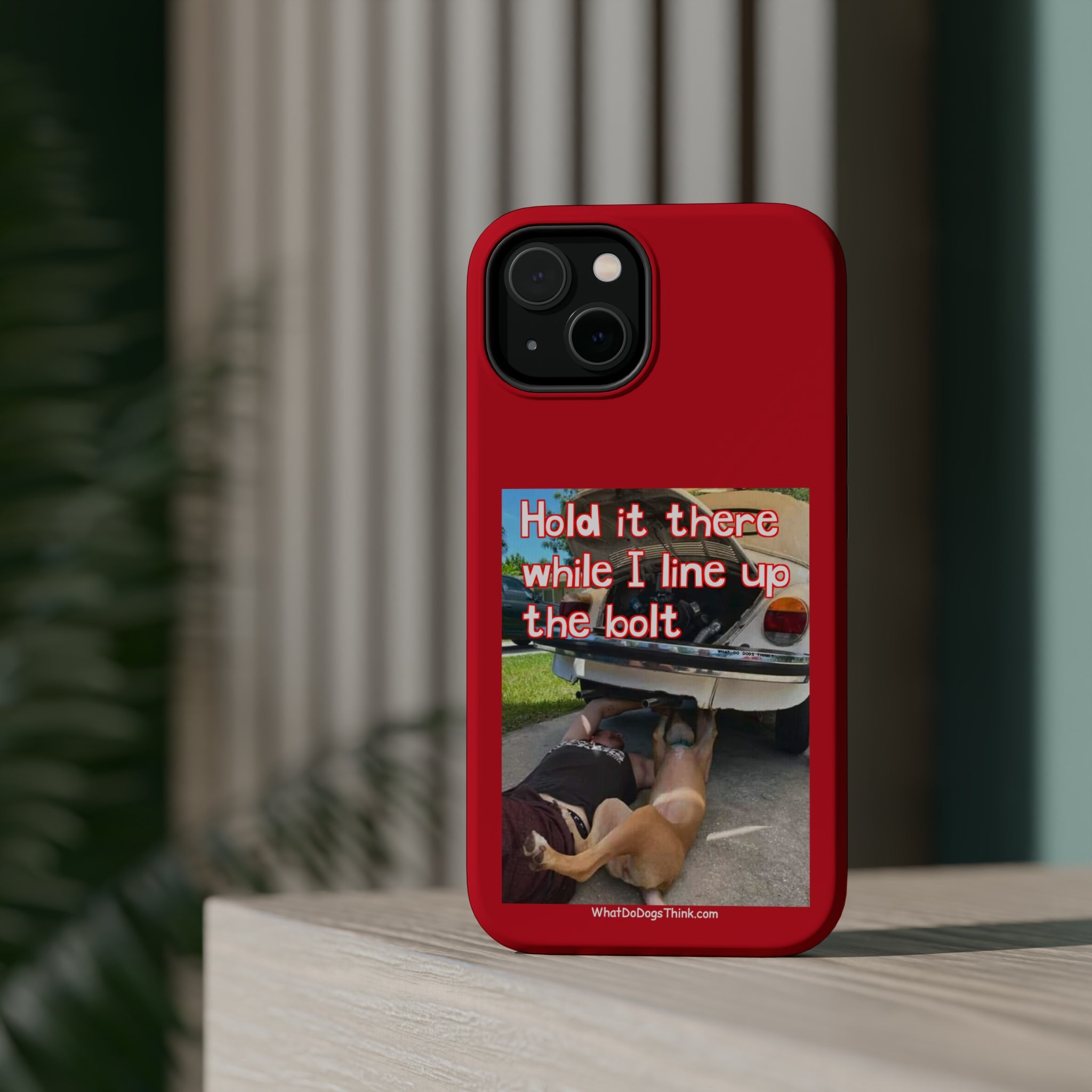 Hold It Red MagSafe Tough Cases