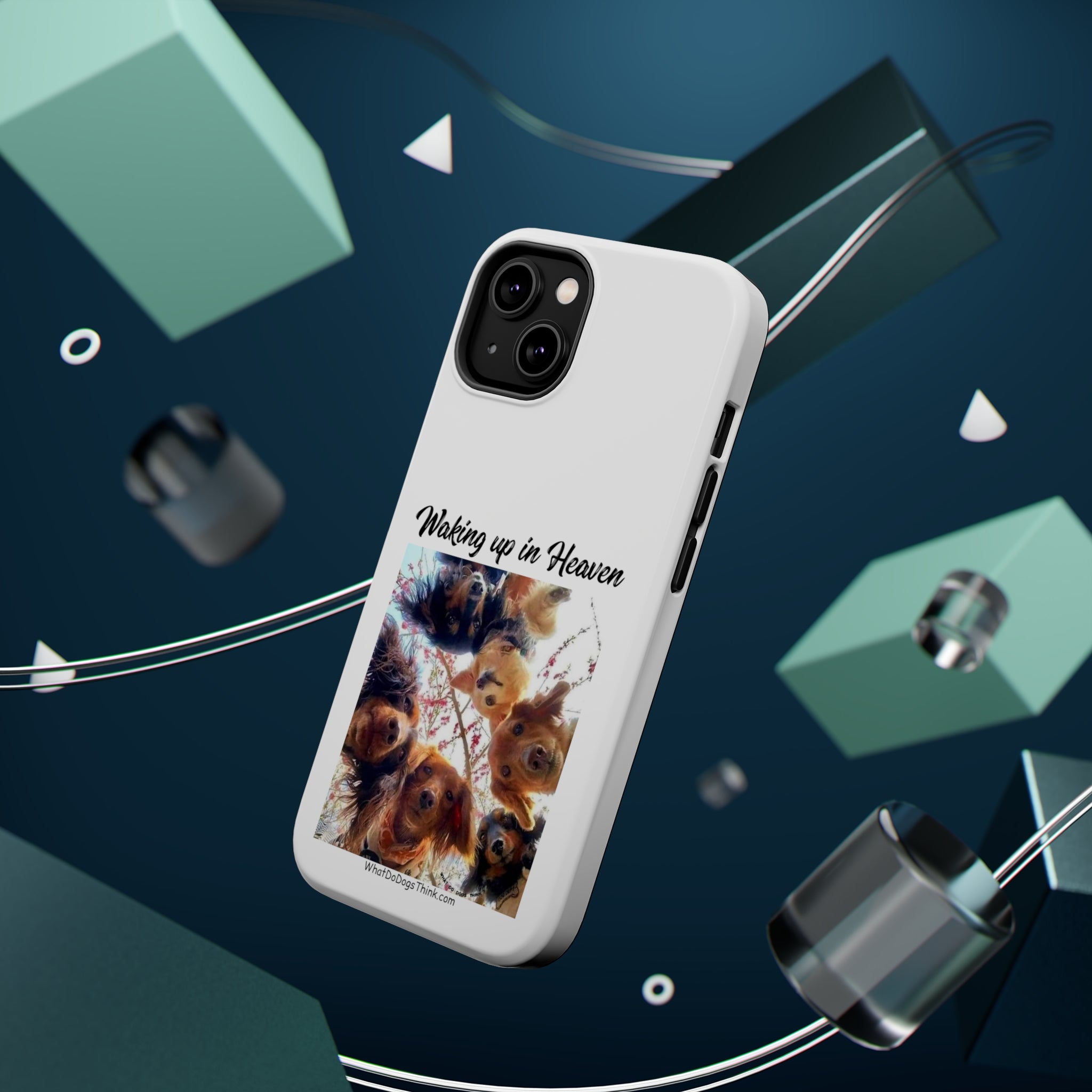 Waking Up In Heaven White MagSafe Tough Cases